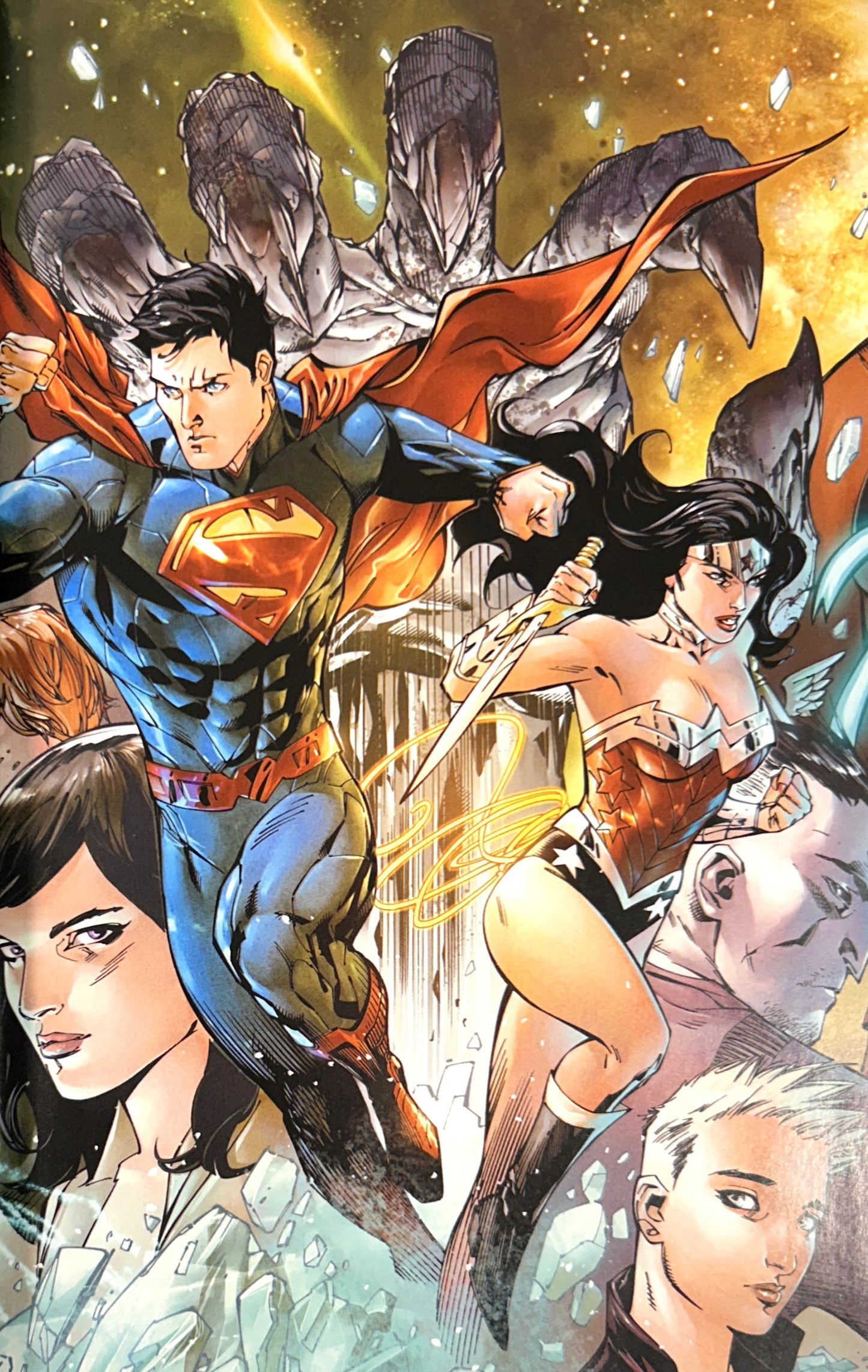 DC Comics: Set of 4 Superman/Wonder Woman 2014-2016
