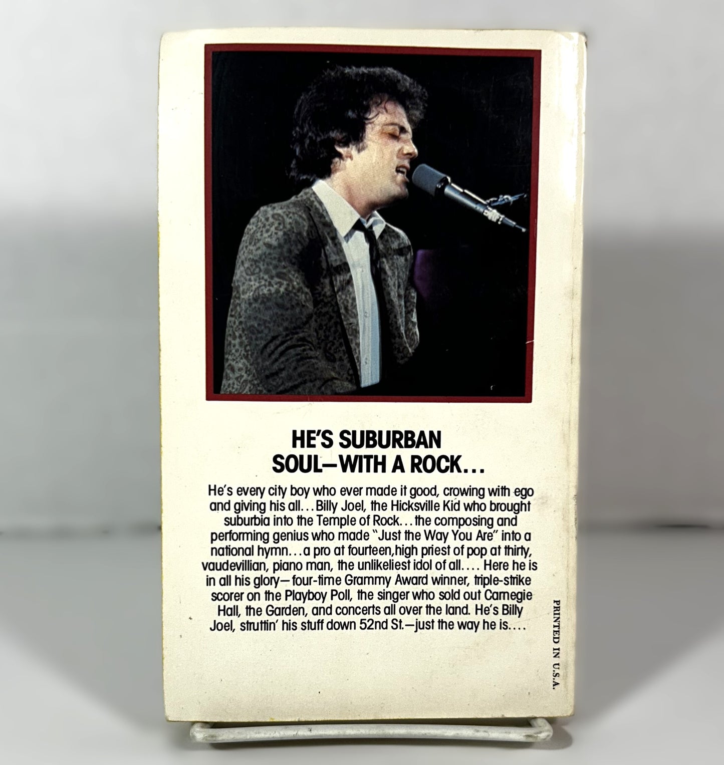 Billy Joel: A Photo-Bio by Peter Gambaccini 1981 1st Print