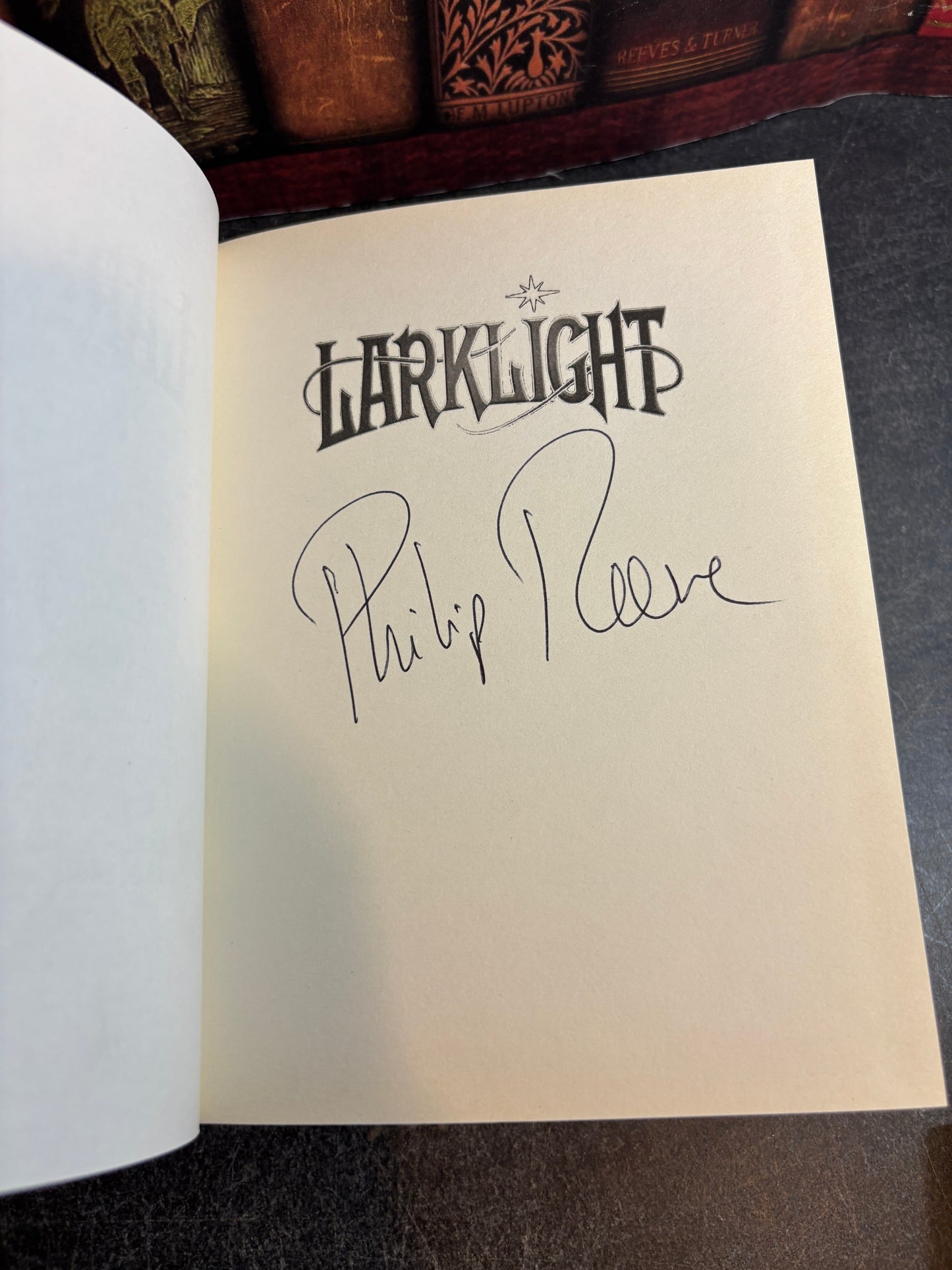 Larklight & Starcross by Philip Reeve 2 Vol HB Set Both SIGNED UK 1st Editions