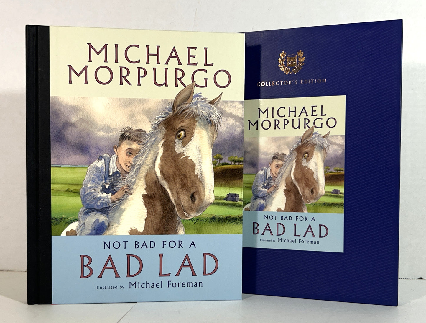 Not Bad for a Bad Lad by Michael Morpurgo 2010 SIGNED X2 1st Edition