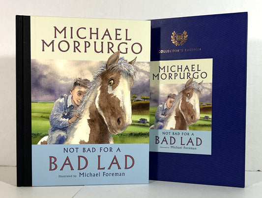 Not Bad for a Bad Lad by Michael Morpurgo 2010 SIGNED X2 1st Edition