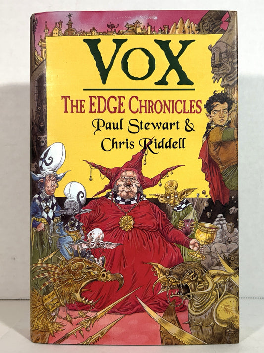 Vox (The Edge Chronicles #6) by Paul Stewart & Chris Riddell 2003 SIGNED x2 1st Edition