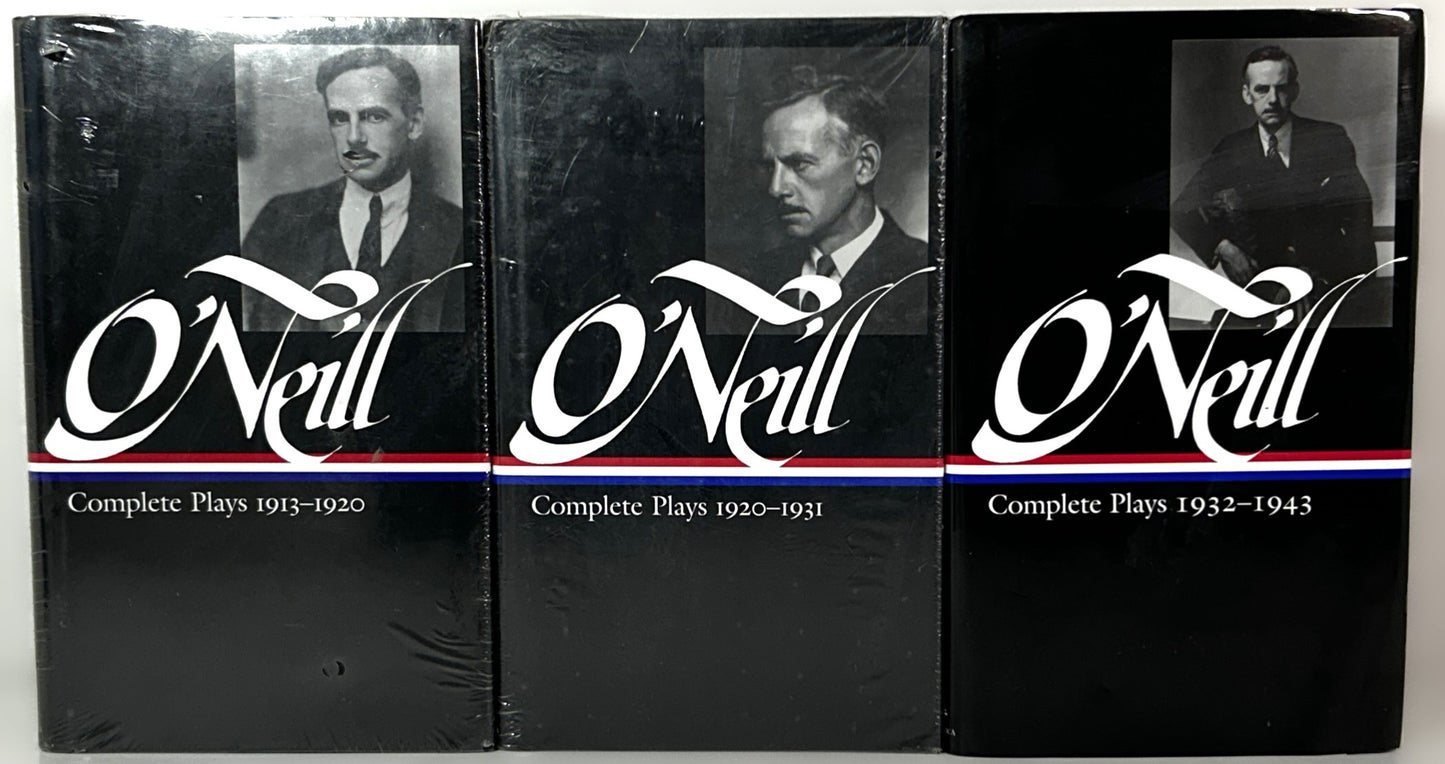 Set of 3 Library of American O'Neill 1913-1943