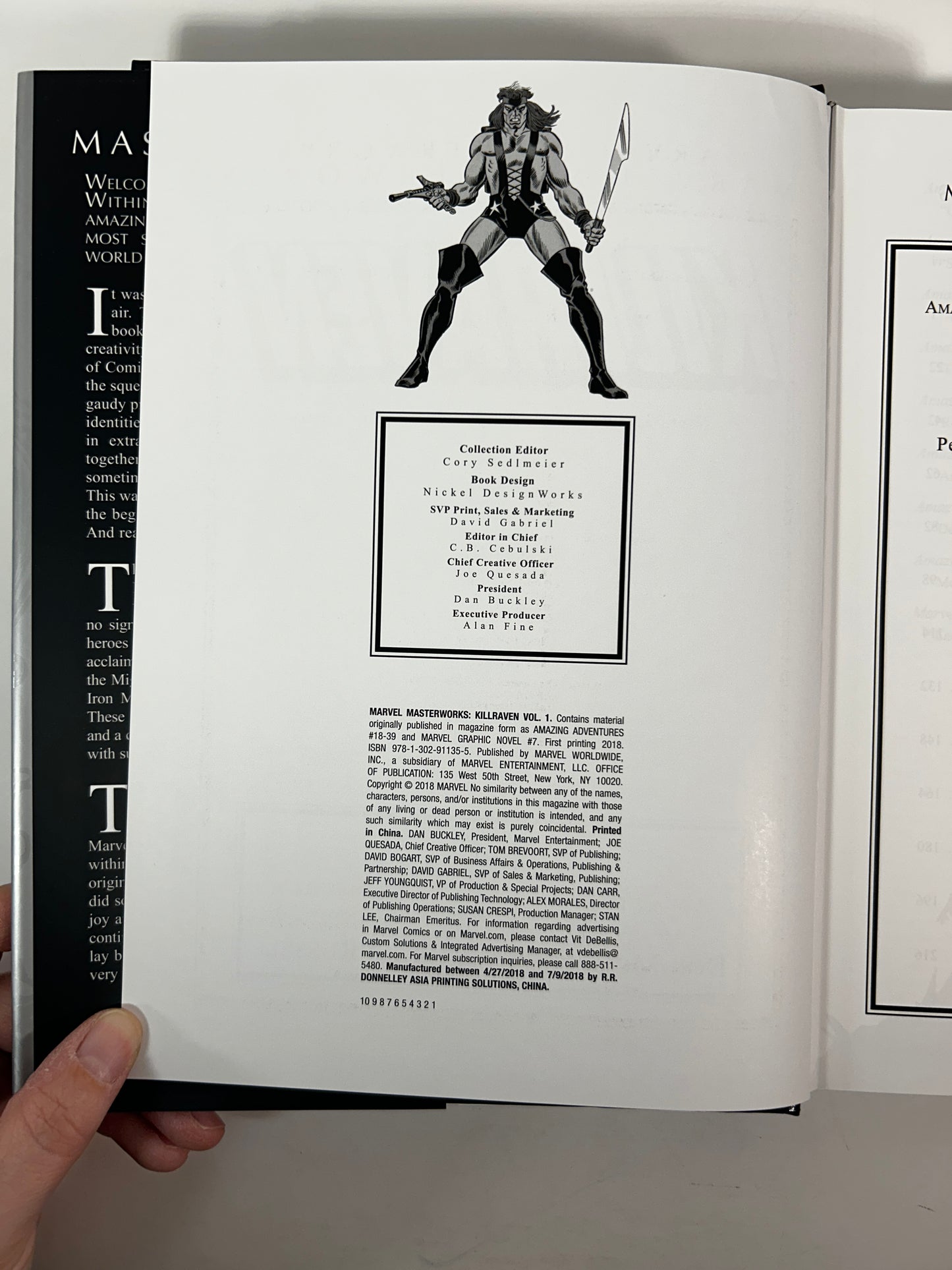 Marvel Masterworks: Killraven Vol. 1 2018 1st Printing