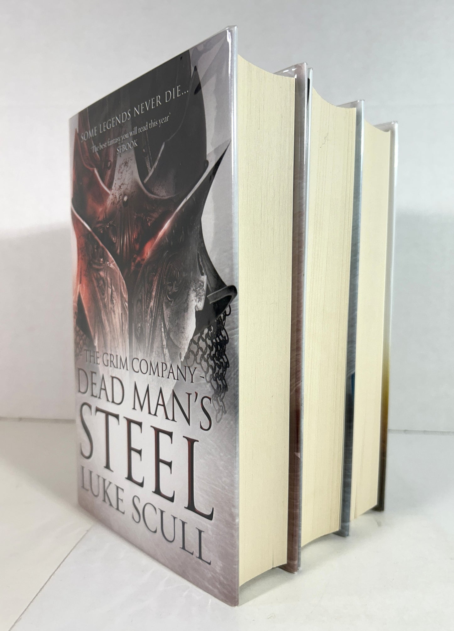 The Grim Company Trilogy by Luke Scull 2013-2016 SIGNED Limited/1st Editions