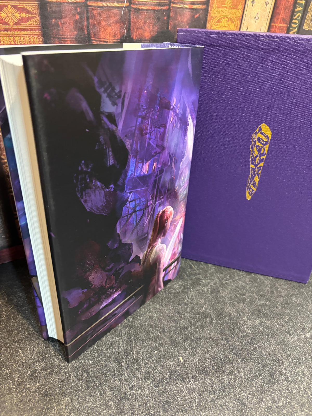 The Fifth Season by NK Jemisin - Curious King SIGNED 2x LIMITED Amethyst Edition #419/500 Illustrated