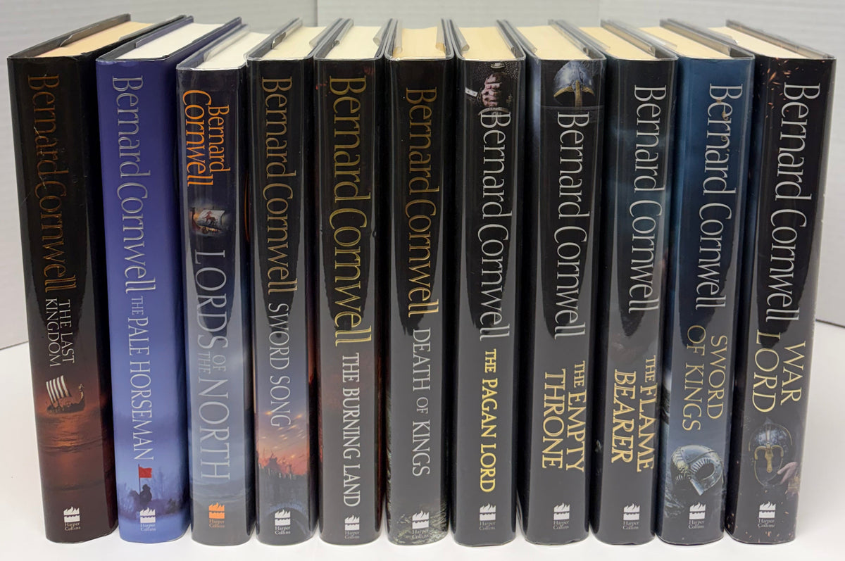 Set of 11 The Last Kingdom Series by Bernard Cornwell Hardcover 1st UK Editions ALL SIGNED!