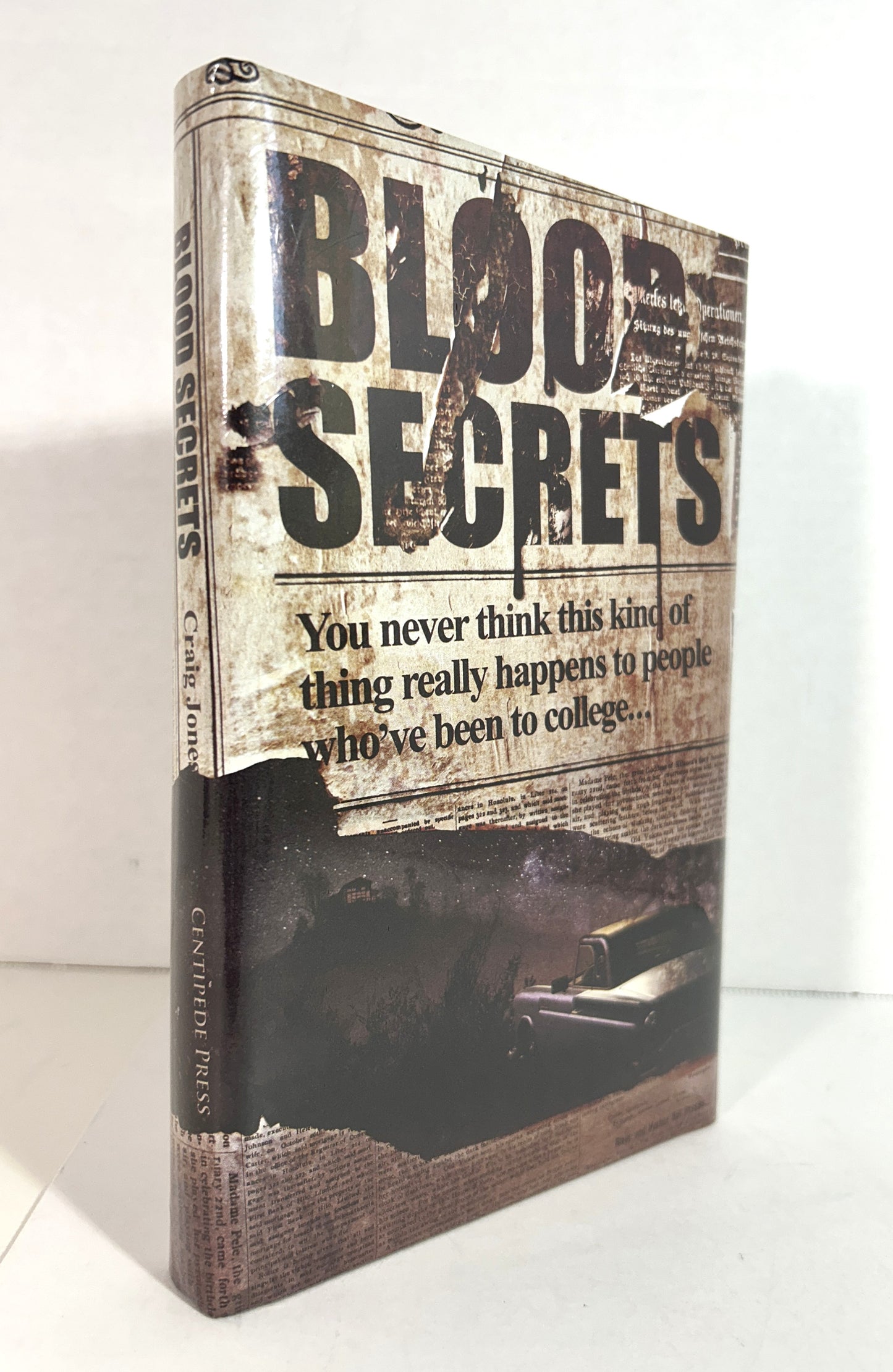 Blood Secrets by Craig Jones SIGNED Limited Edition #157 SEALED