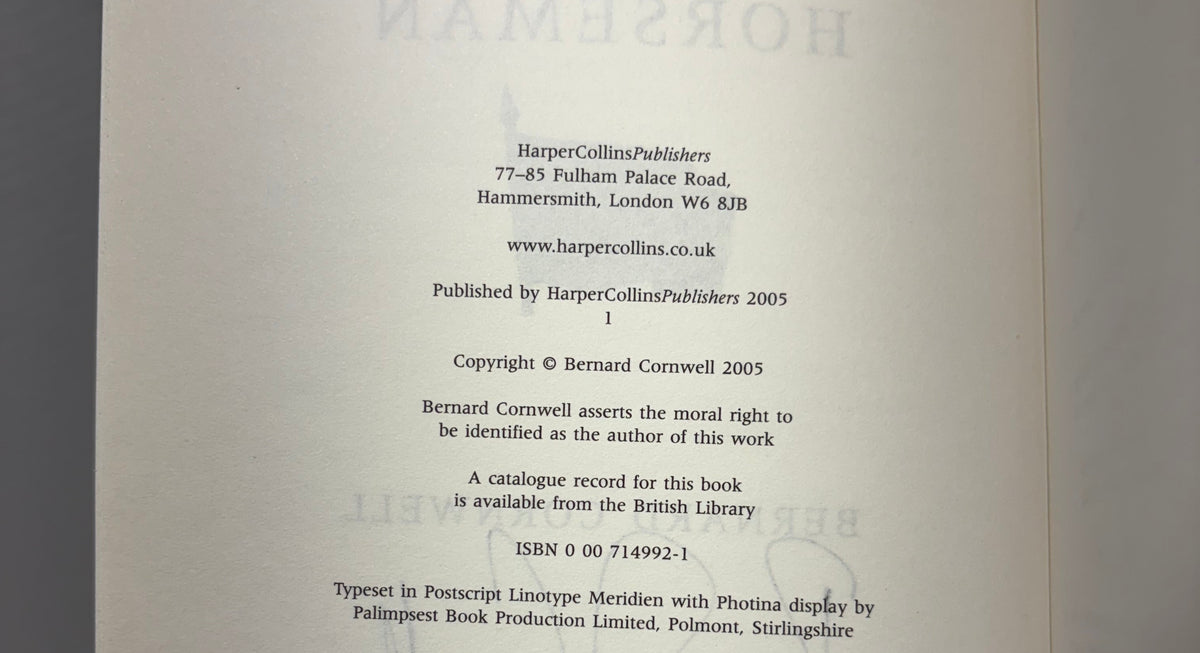 Set of 11 The Last Kingdom Series by Bernard Cornwell Hardcover 1st UK Editions ALL SIGNED!