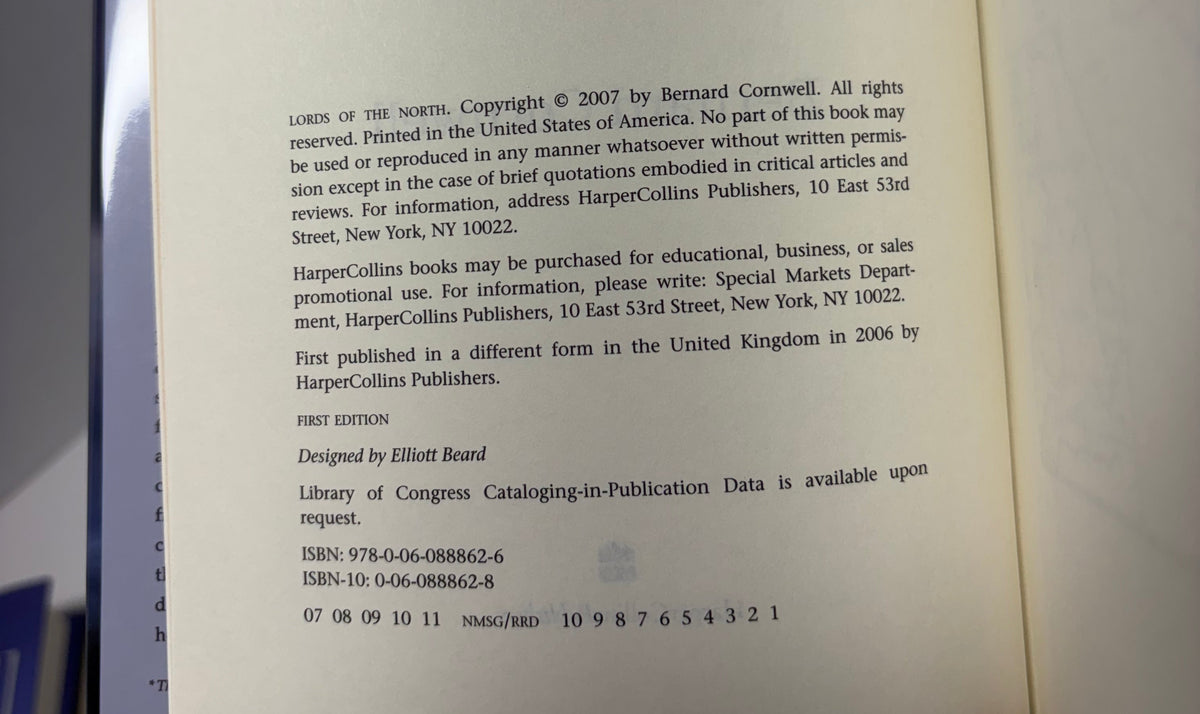 Set of 11 The Last Kingdom Series by Bernard Cornwell Hardcover 1st UK Editions ALL SIGNED!