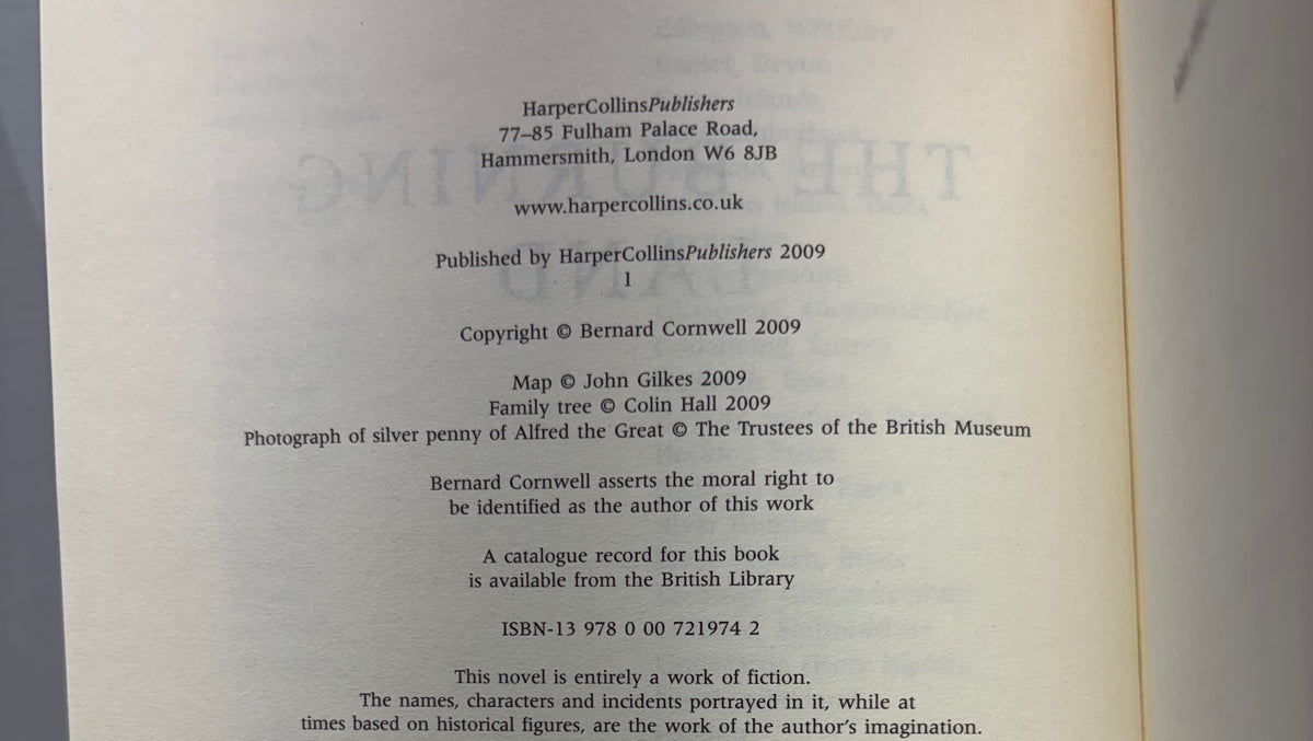 Set of 11 The Last Kingdom Series by Bernard Cornwell Hardcover 1st UK Editions ALL SIGNED!