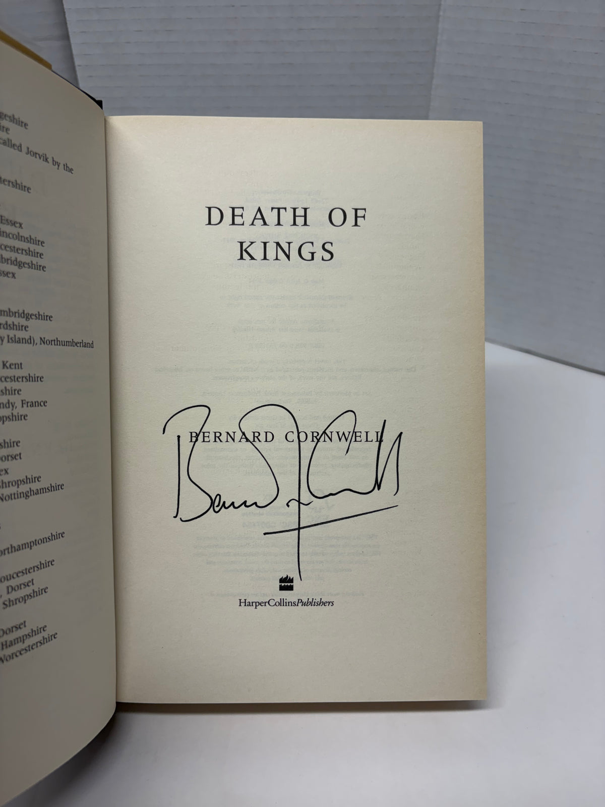 Set of 11 The Last Kingdom Series by Bernard Cornwell Hardcover 1st UK Editions ALL SIGNED!