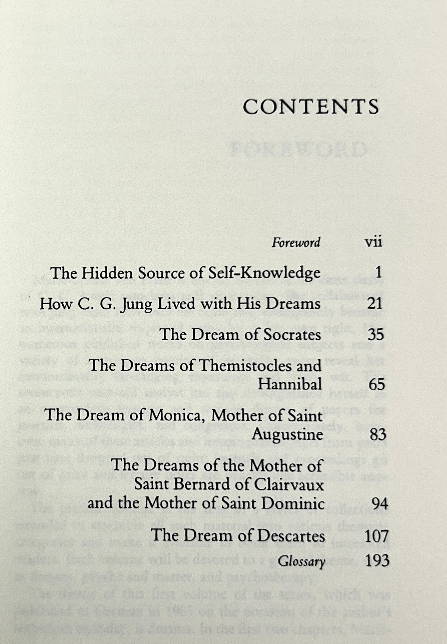 Dreams: A Study of the Dreams of Jung Descartes Socrates & Other Historical Figures by Marie-Louise von Franz 1990