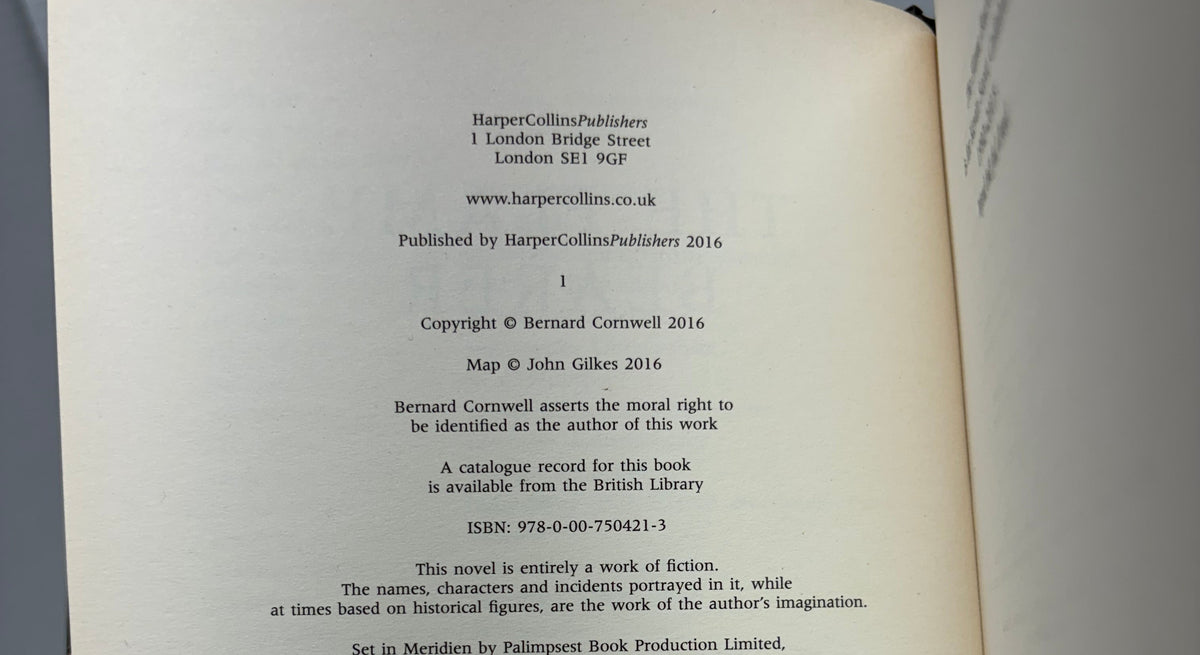 Set of 11 The Last Kingdom Series by Bernard Cornwell Hardcover 1st UK Editions ALL SIGNED!