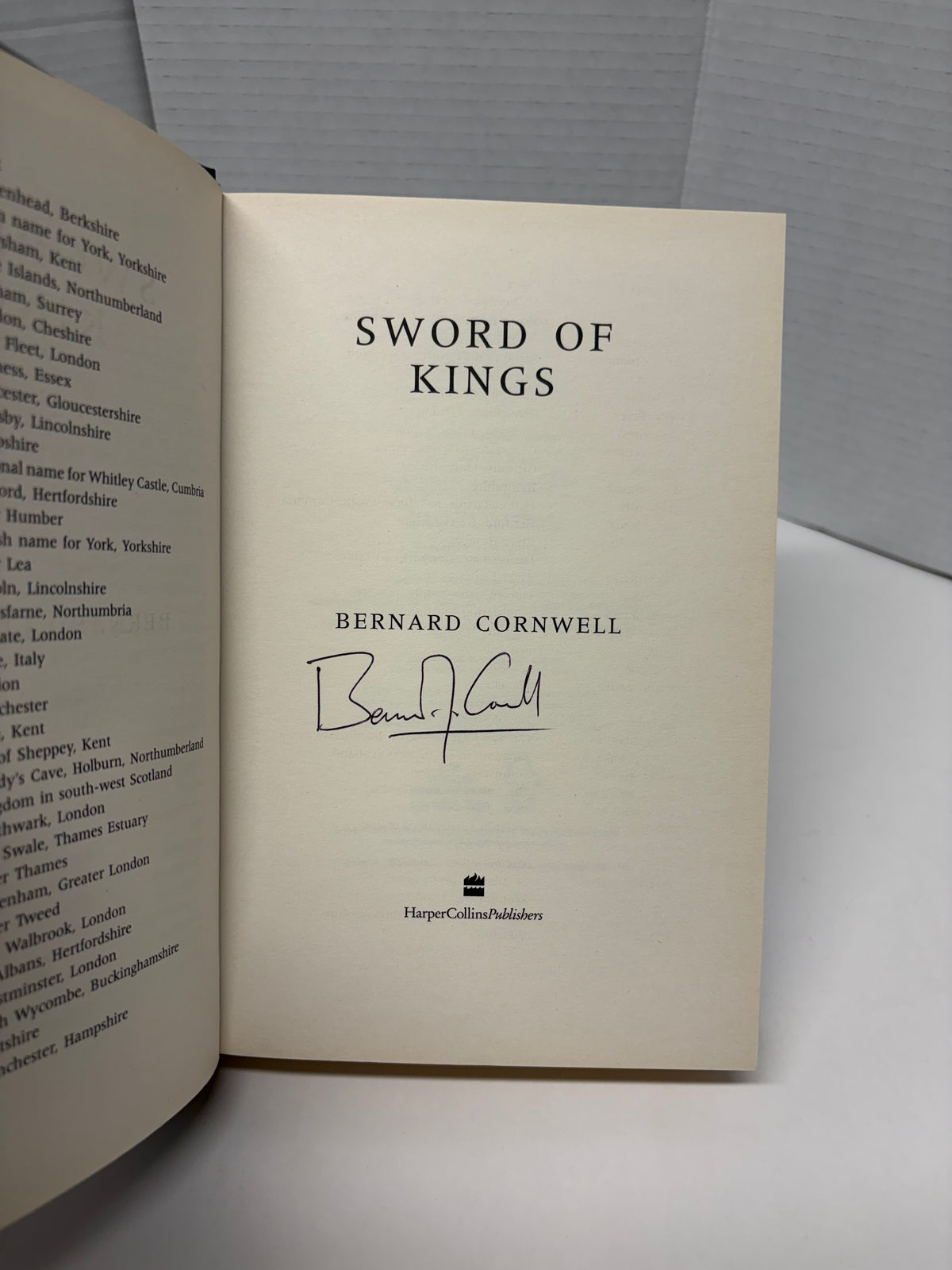 Set of 11 The Last Kingdom Series by Bernard Cornwell Hardcover 1st UK Editions ALL SIGNED!