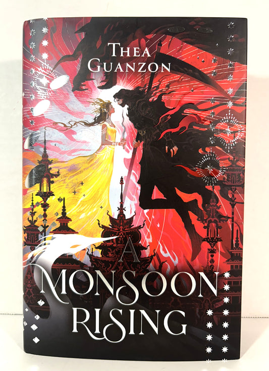 A Monsoon Rising (Hurricane Wars #2) by Thea Guanzon 2024 SIGNED Fairyloot Exclusive SPRAYED EDGES