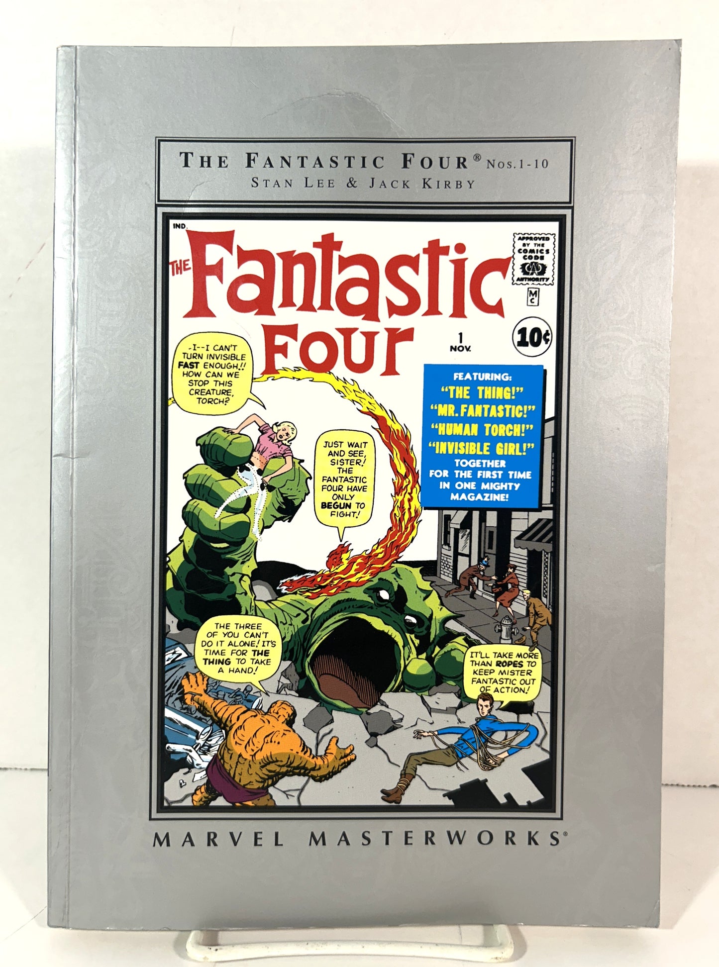 MARVEL: Marvel Masterworks: The Fantastic Four Nos. 1-10 203 1st Printing