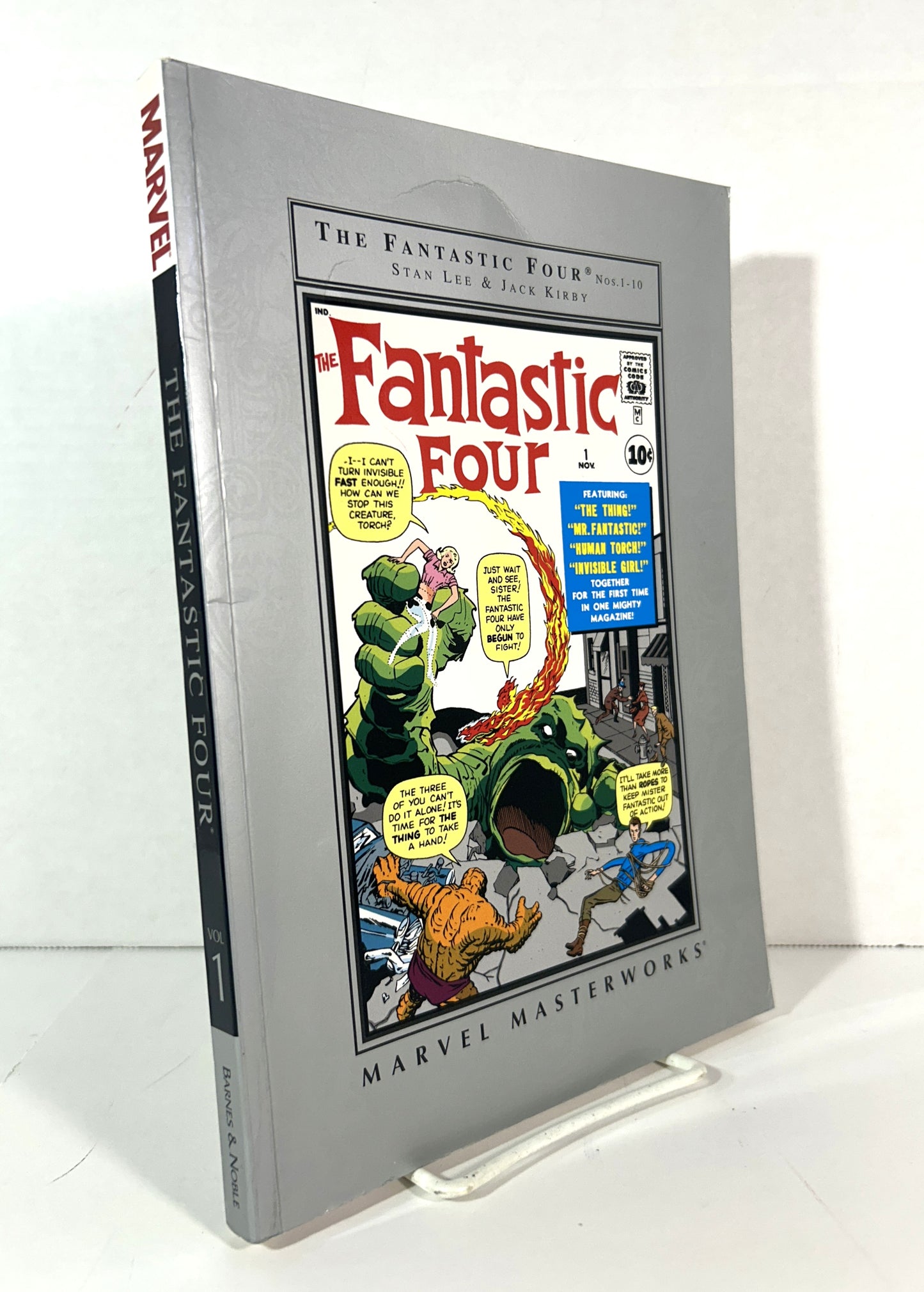 MARVEL: Marvel Masterworks: The Fantastic Four Nos. 1-10 203 1st Printing