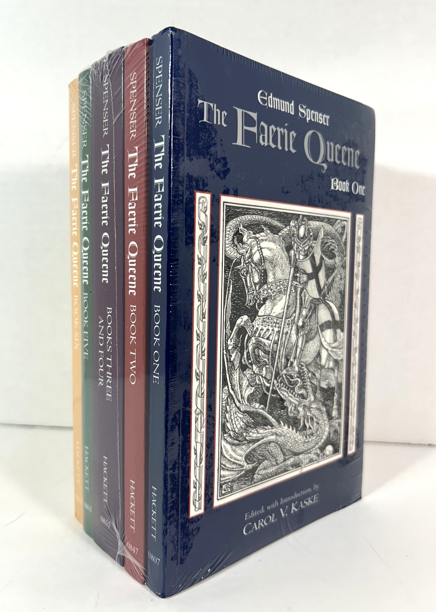 Set of 5 The Faerie Queen by Edmund Spenser SEALED