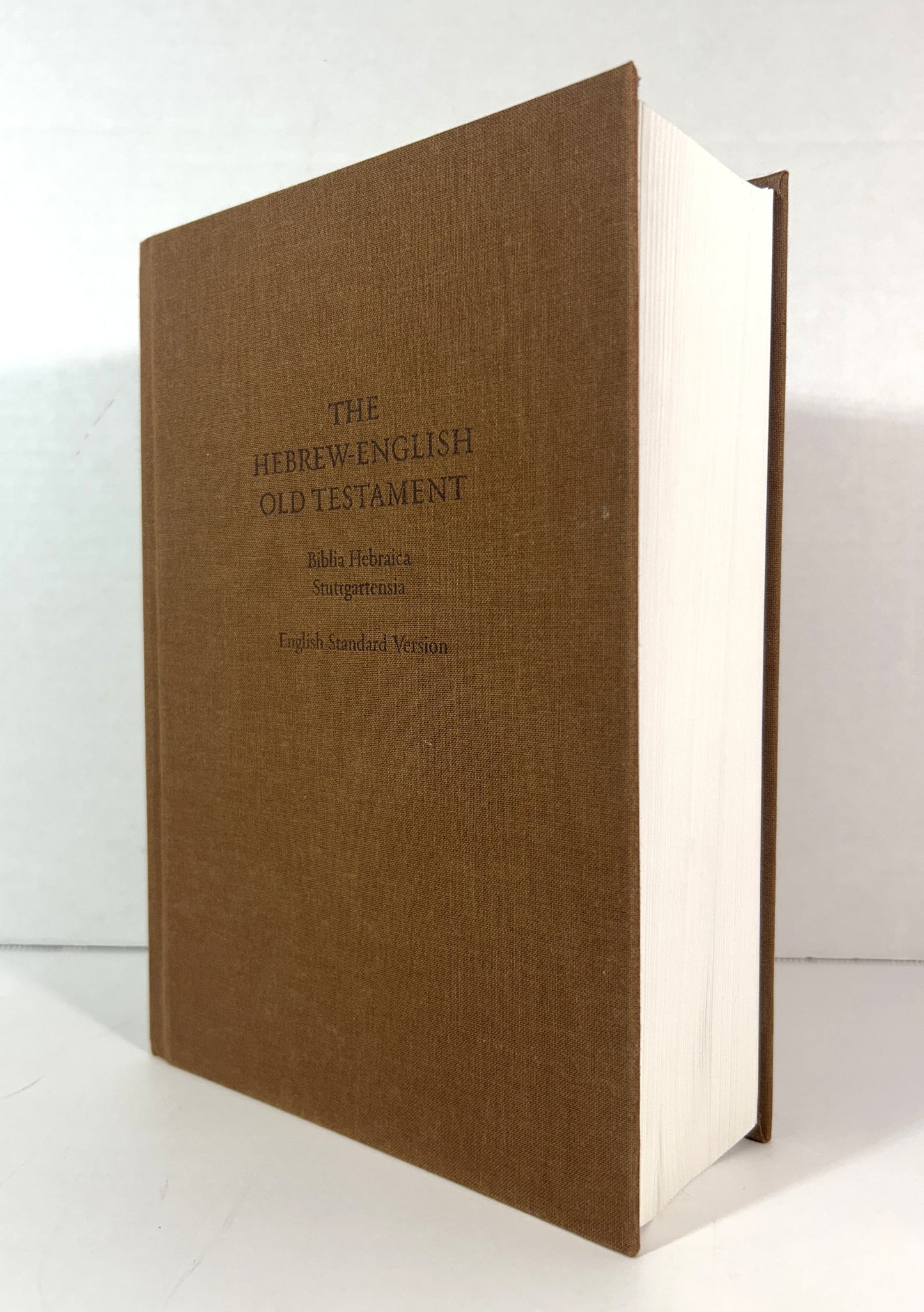 The Hebrew-English Old Testament English Standard Version 2012