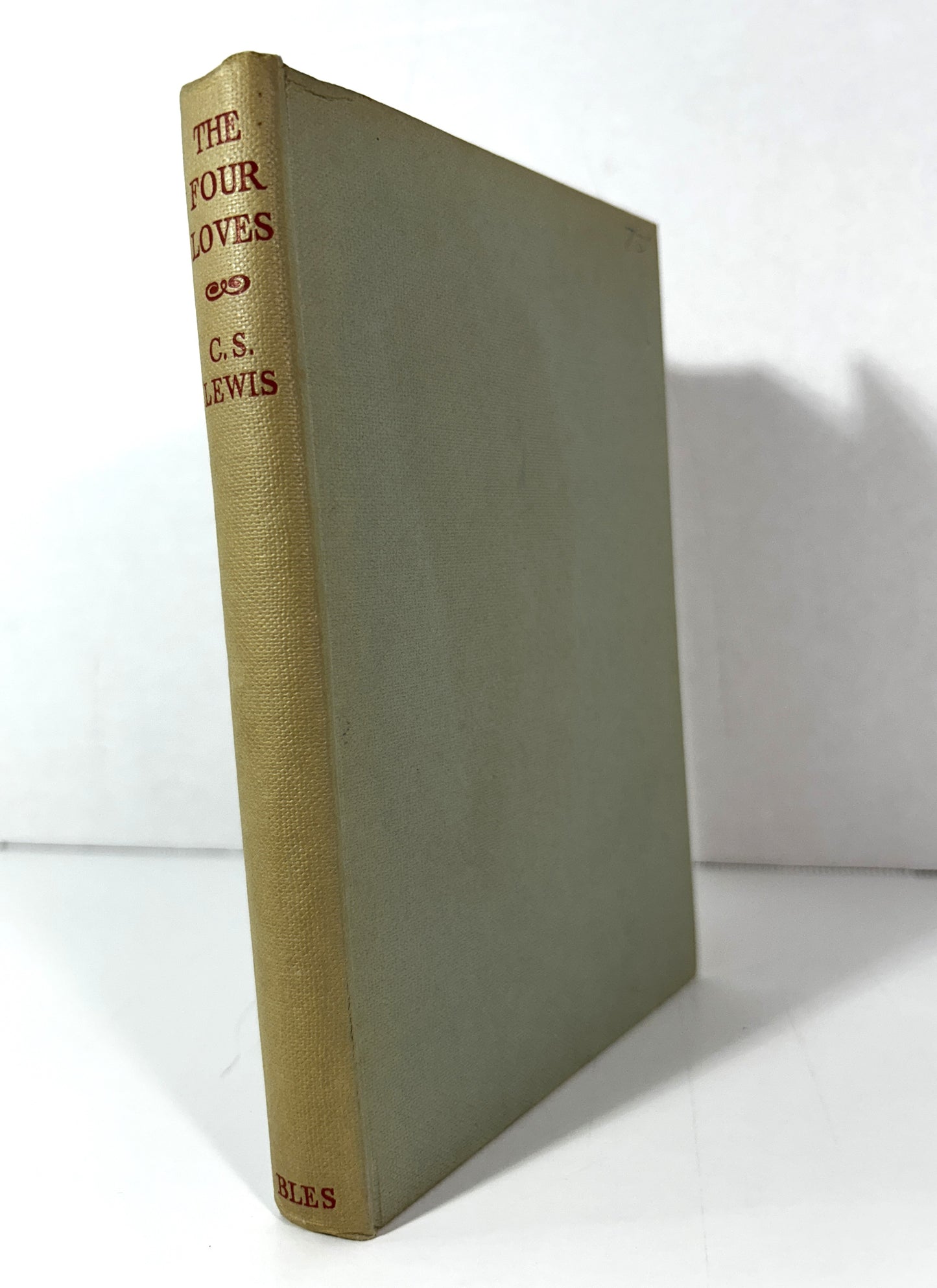 The Four Loves by CS Lewis 1960 stated 1st UK Edition