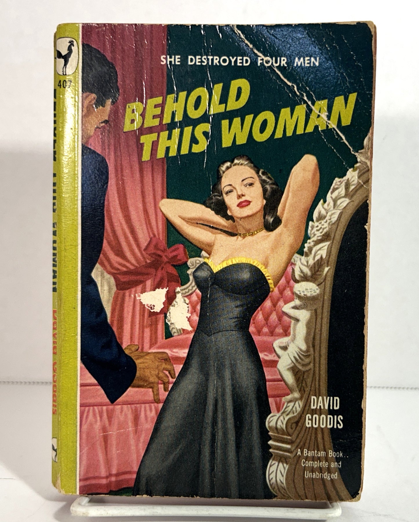 Behold This Woman by David Goodis 1948 Bantam Edition