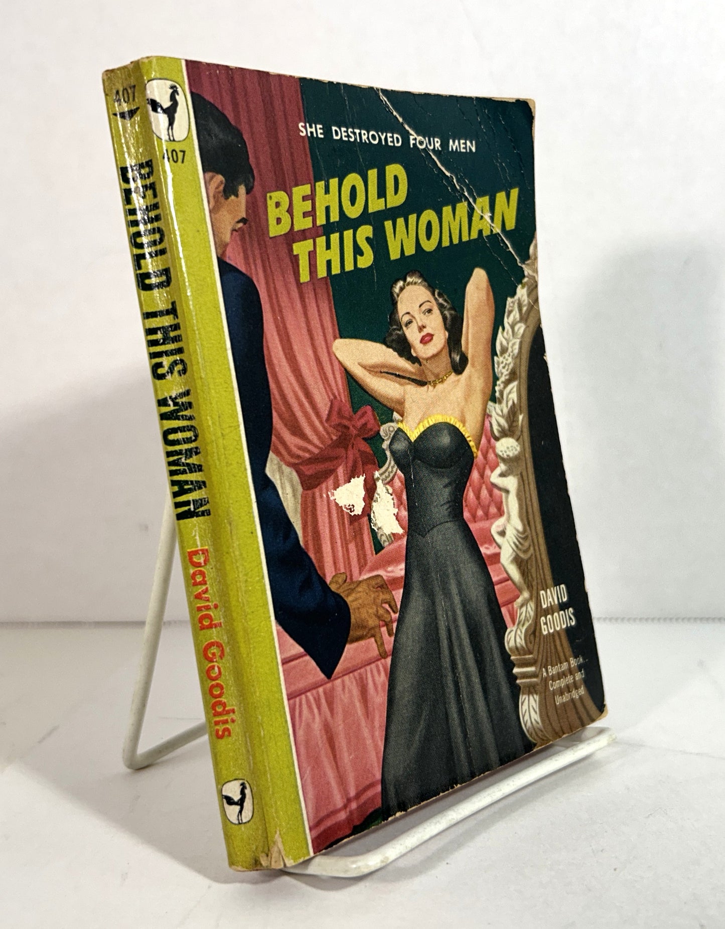 Behold This Woman by David Goodis 1948 Bantam Edition