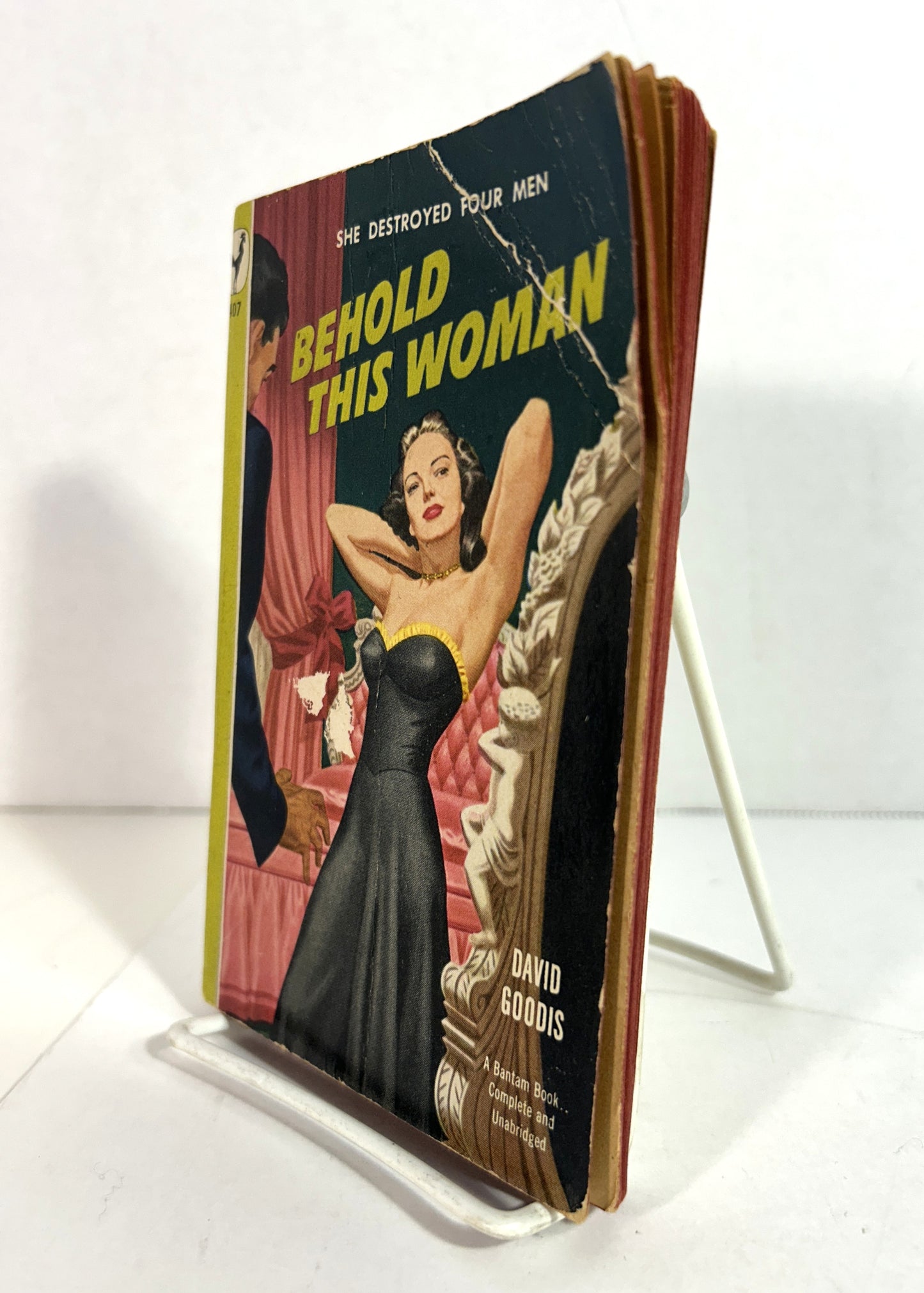 Behold This Woman by David Goodis 1948 Bantam Edition