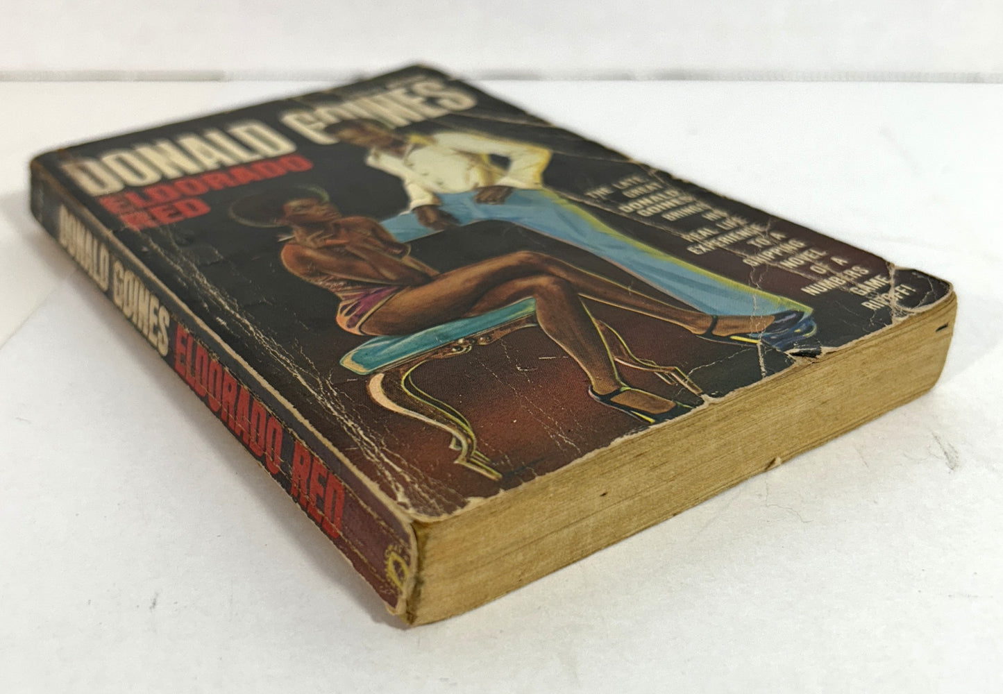 Eldorado Red by Donald Goines 1974 1st Printing