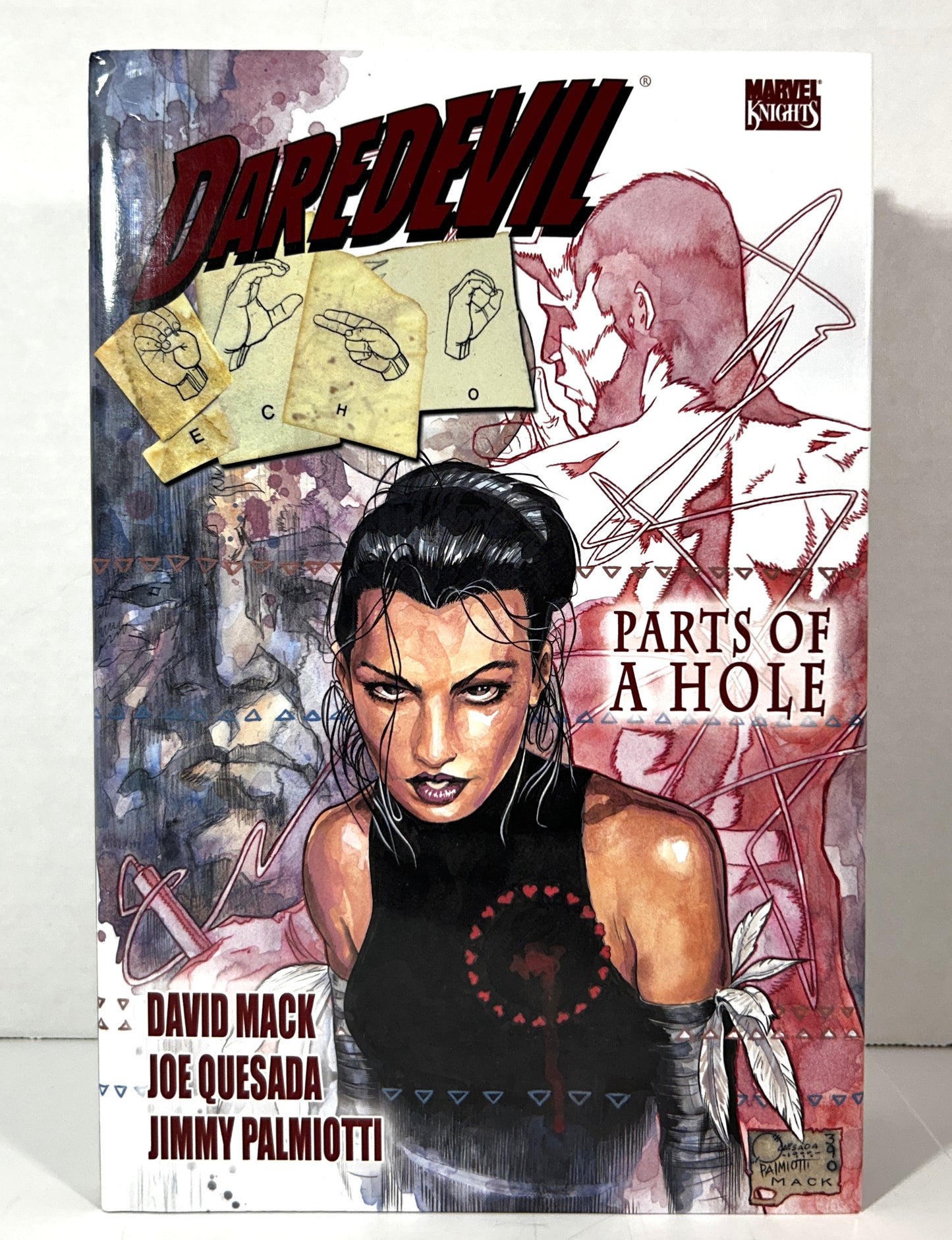Marvel Knights: Daredevil: Parts of a Hole by David Mack 2010 1st Printing