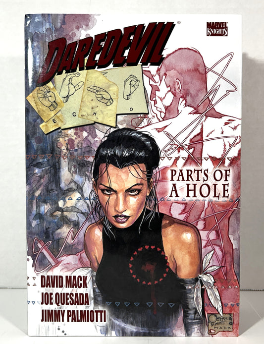 Marvel Knights: Daredevil: Parts of a Hole by David Mack 2010 1st Printing
