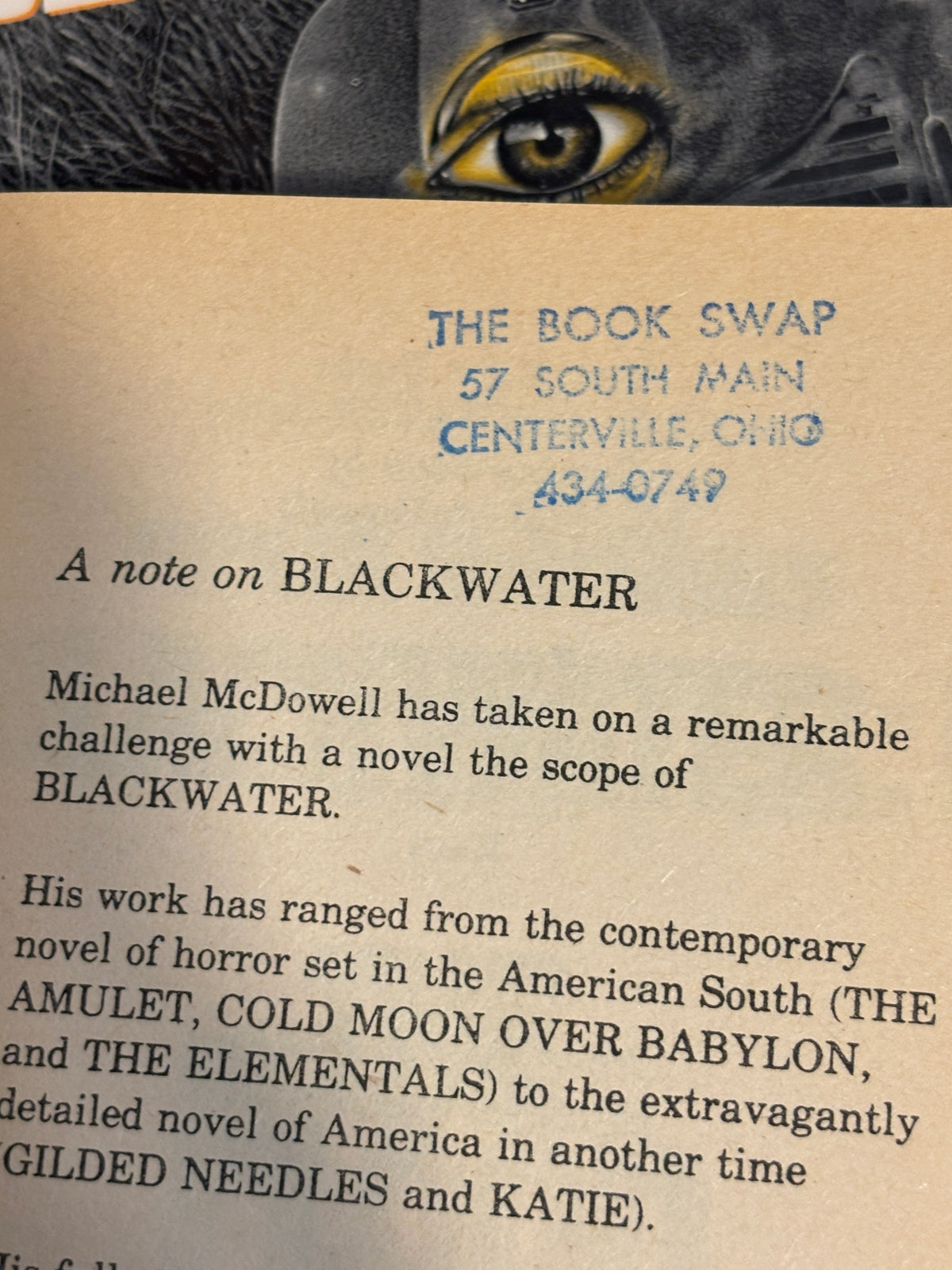 Blackwater by Michael McDowell 6 Volume Paperback Set All 1st Printings
