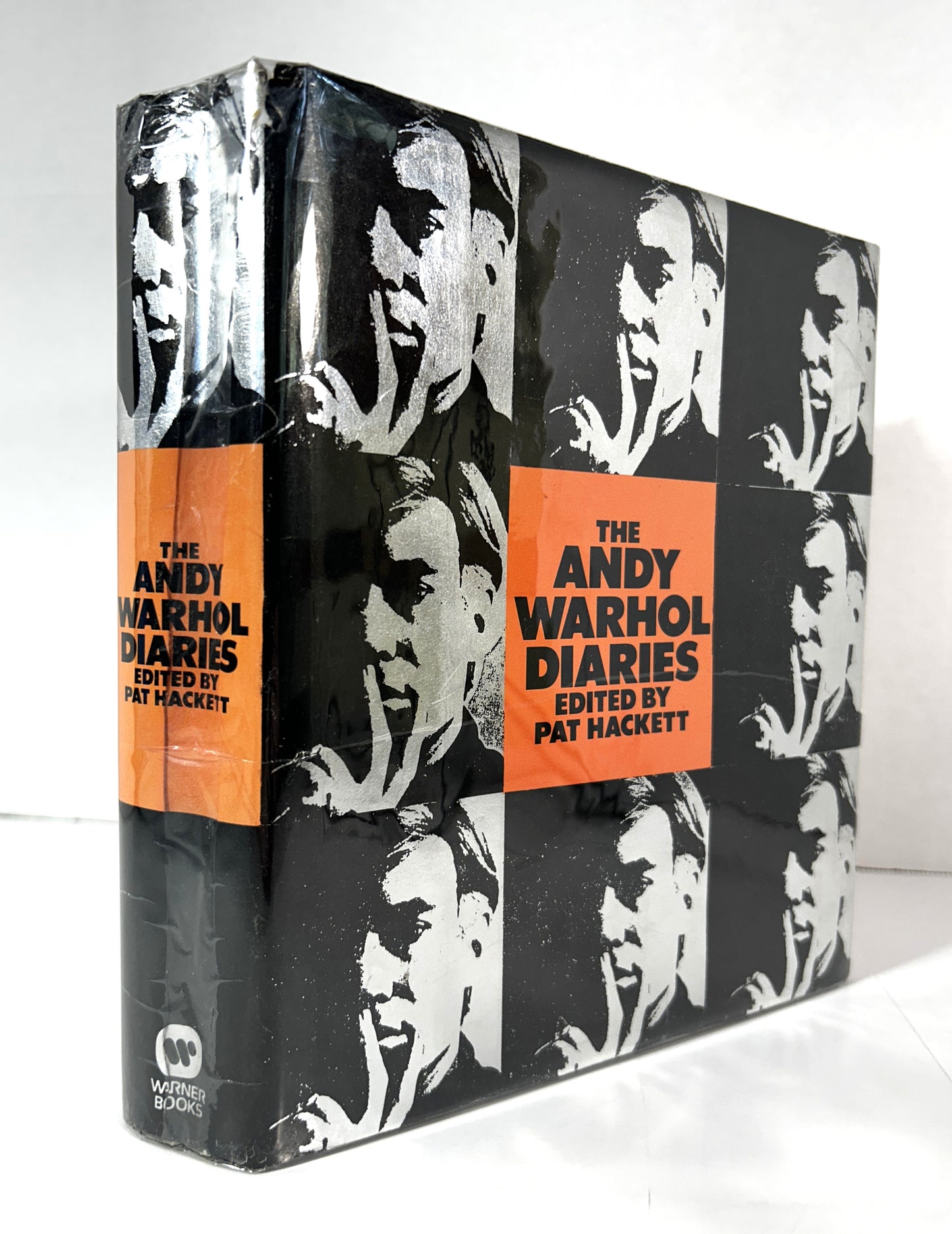 The Andy Warhol Diaries edited by Pat Hackett 1989 1st Printing