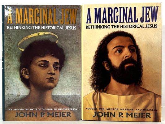 Set of 2 A Marginal Jew: Rethinking the Historical Jesus by John P. Meier 1991-1994