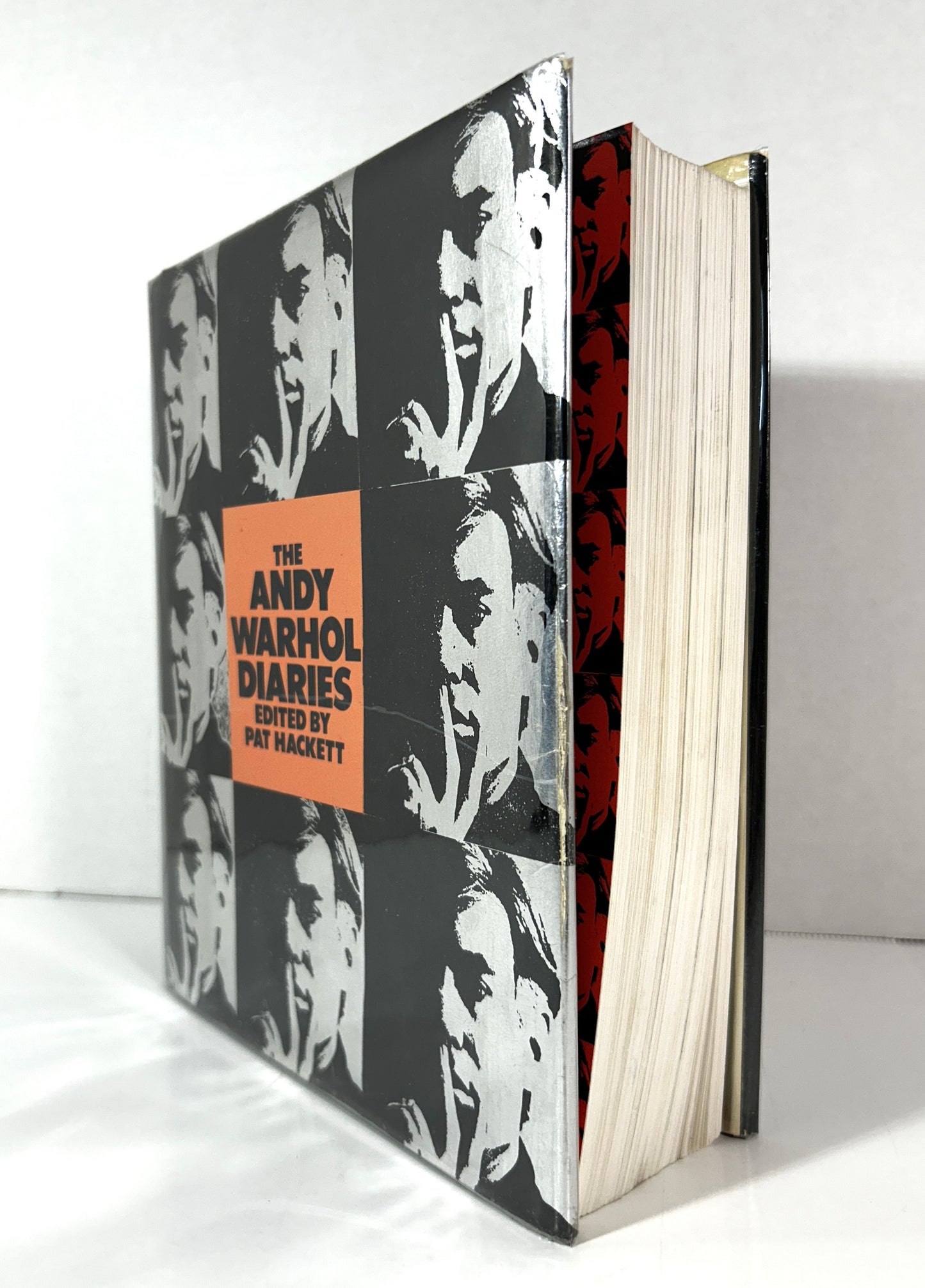 The Andy Warhol Diaries edited by Pat Hackett 1989 1st Printing