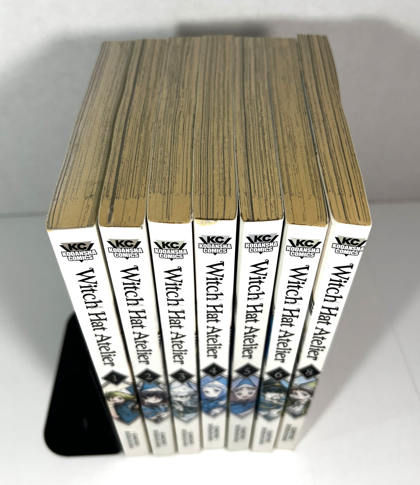Set of 7 Witch Hat Atelier by Kamome Shirahama 2019-2021