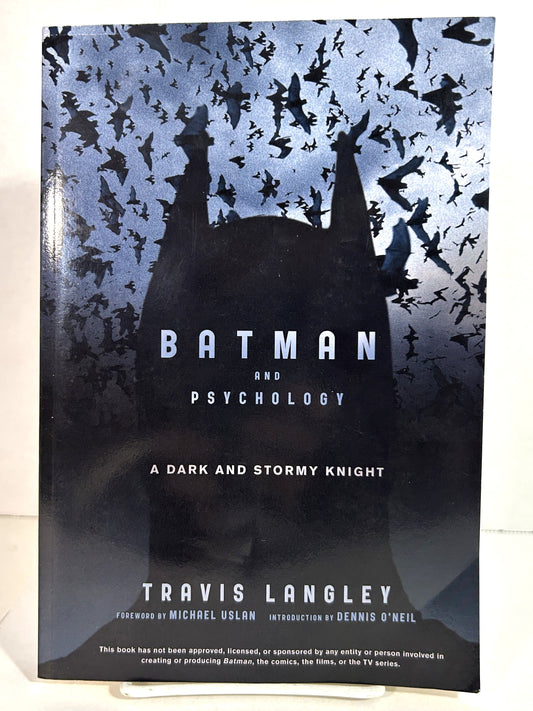 Batman and Psychology: A Dark and Stormy Knight by Travis Langley 2012 SIGNED 1st Printing