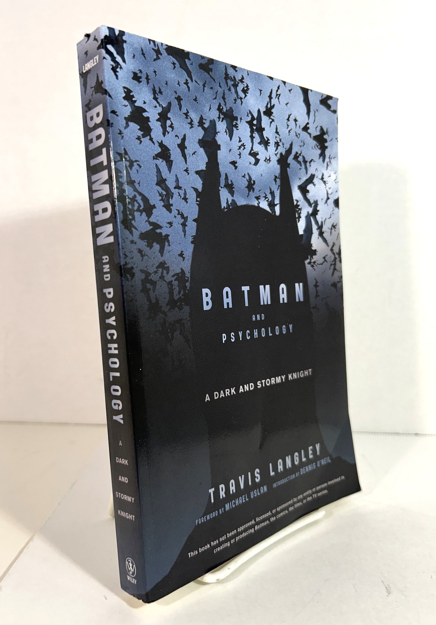 Batman and Psychology: A Dark and Stormy Knight by Travis Langley 2012 SIGNED 1st Printing