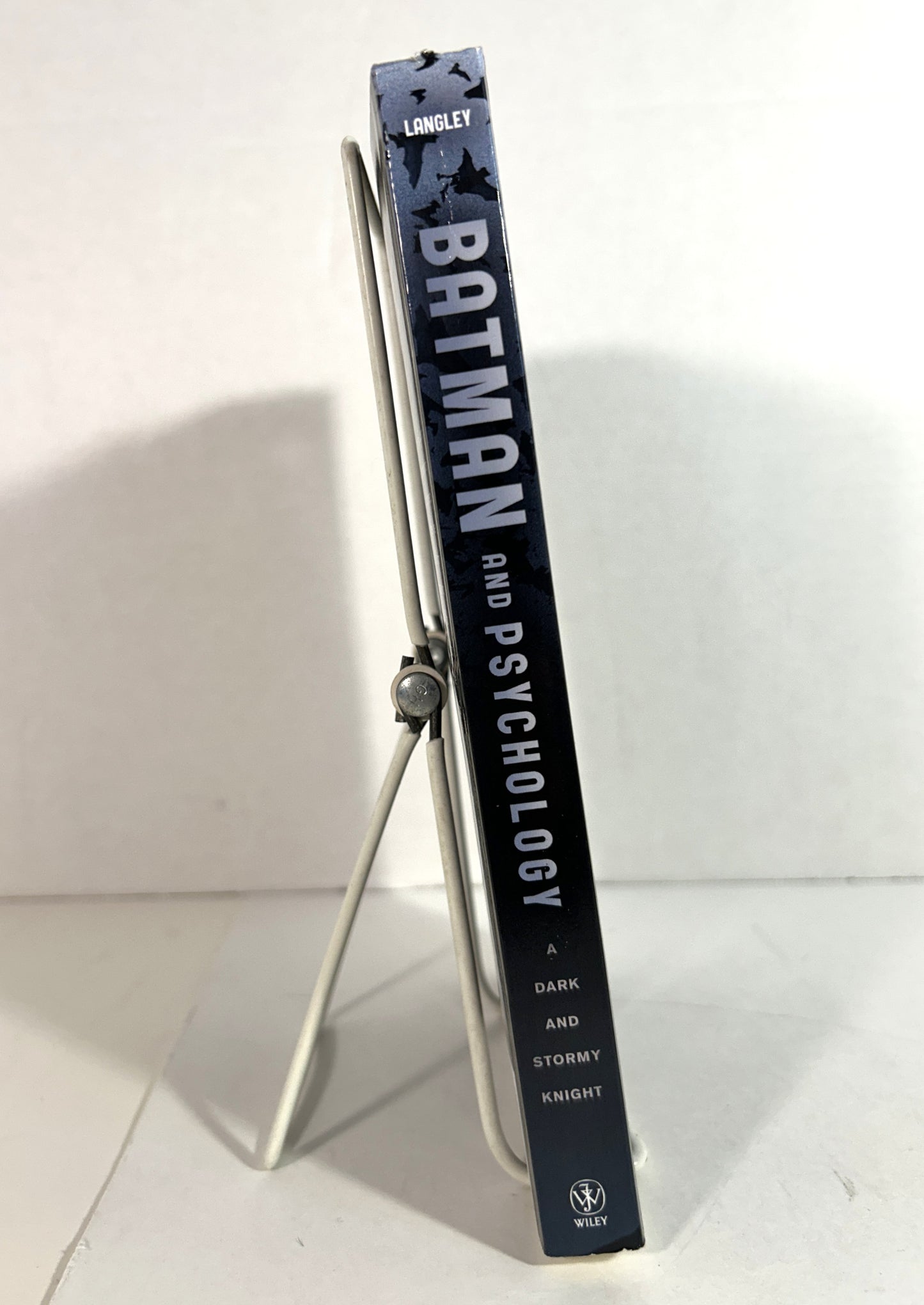 Batman and Psychology: A Dark and Stormy Knight by Travis Langley 2012 SIGNED 1st Printing