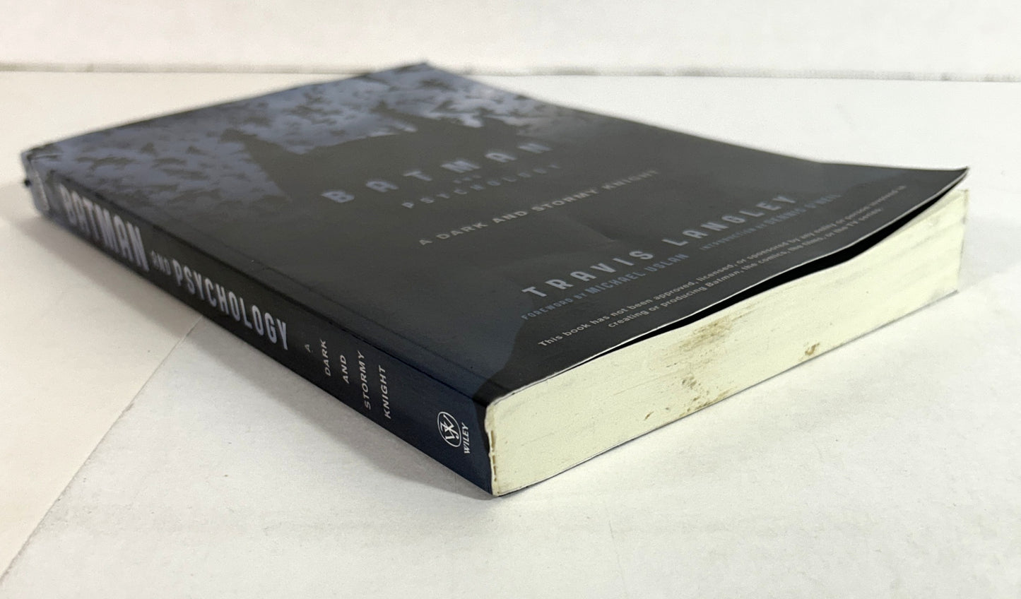 Batman and Psychology: A Dark and Stormy Knight by Travis Langley 2012 SIGNED 1st Printing