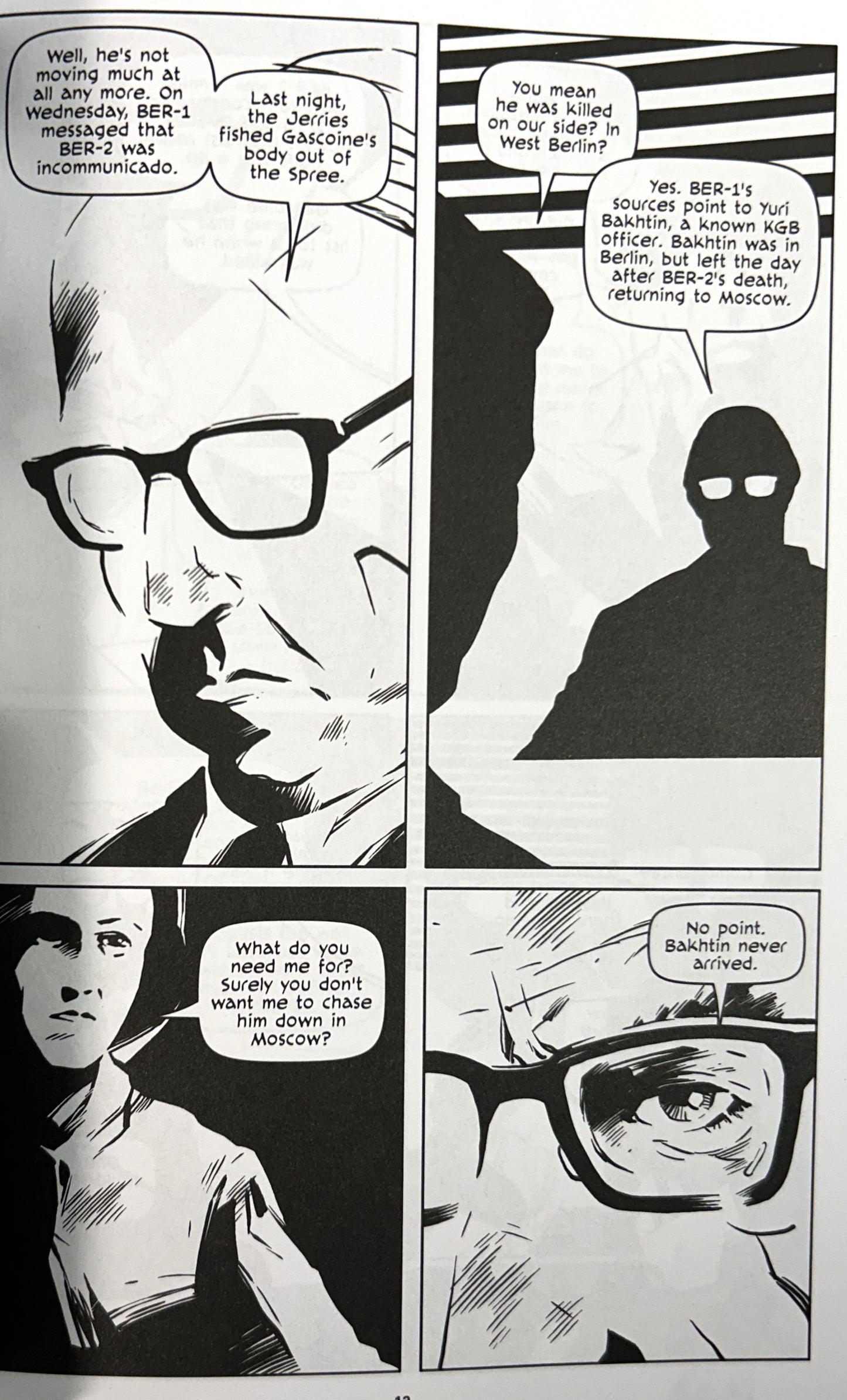 Atomic Blonde by Antony Johnston and Sam Hart 2017 1st Printing