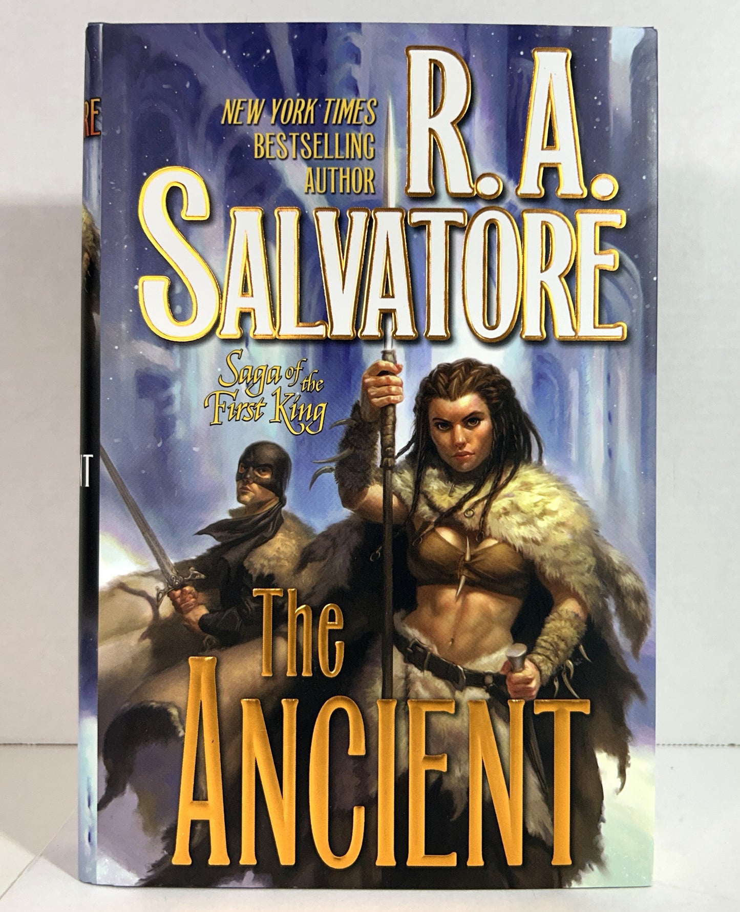 The Ancient (Saga of the First King #2) by RA Salvatore 2008 SIGNED 1st Edition