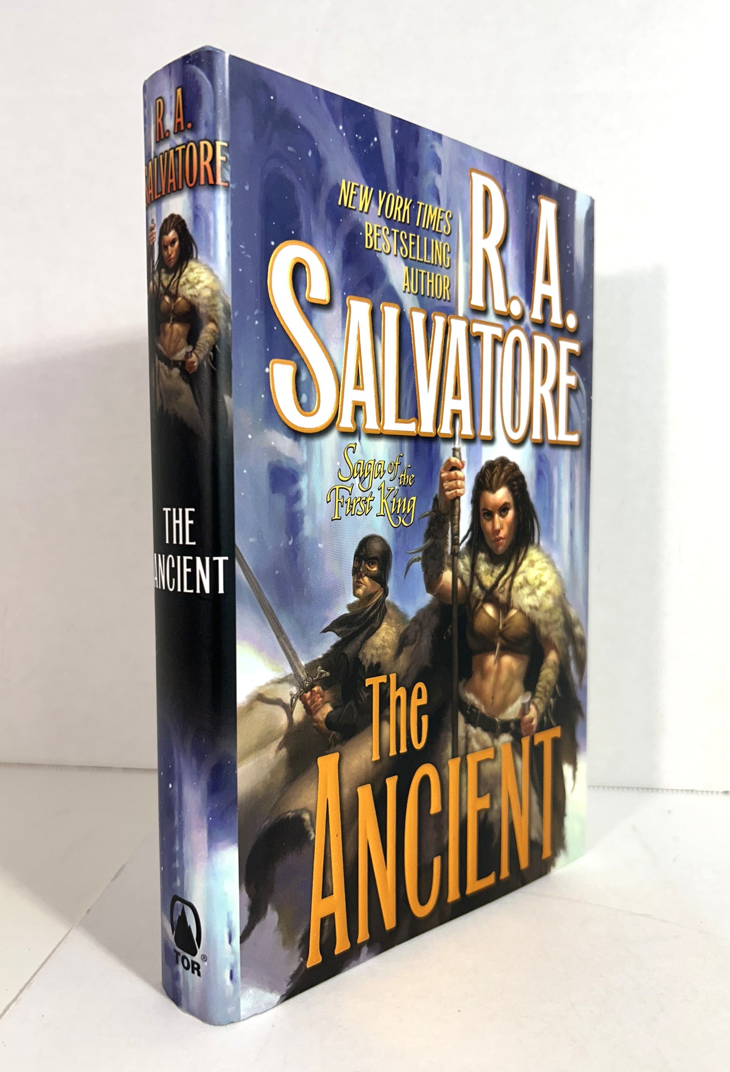 The Ancient (Saga of the First King #2) by RA Salvatore 2008 SIGNED 1st Edition