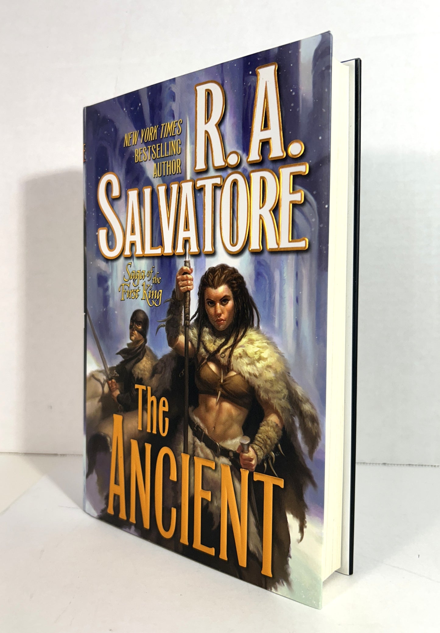 The Ancient (Saga of the First King #2) by RA Salvatore 2008 SIGNED 1st Edition