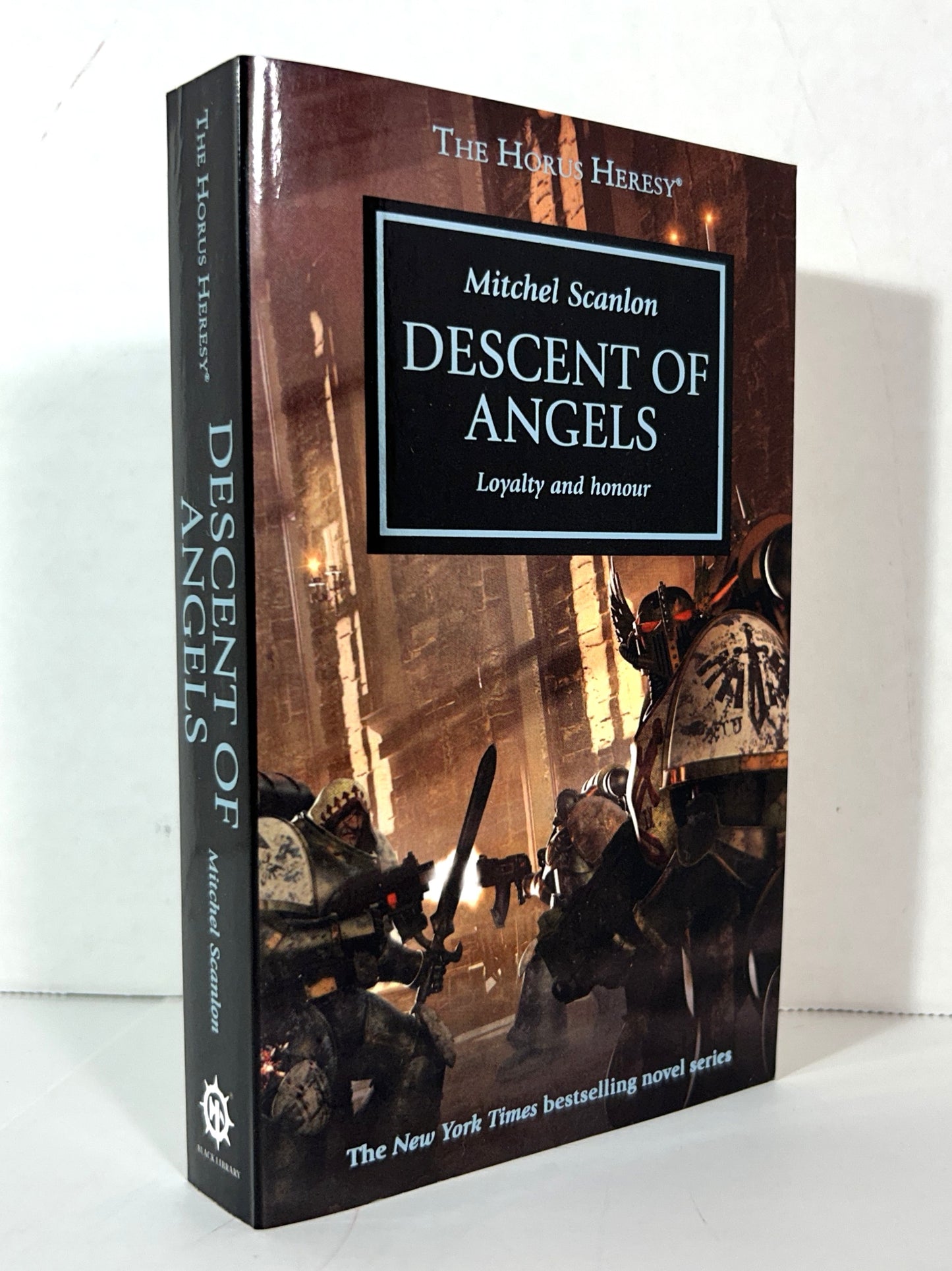 Warhammer 40,000: Descent of Angels: Loyalty and Honour (Horus Heresy) by Mitchel Scanlon 2014 OOP