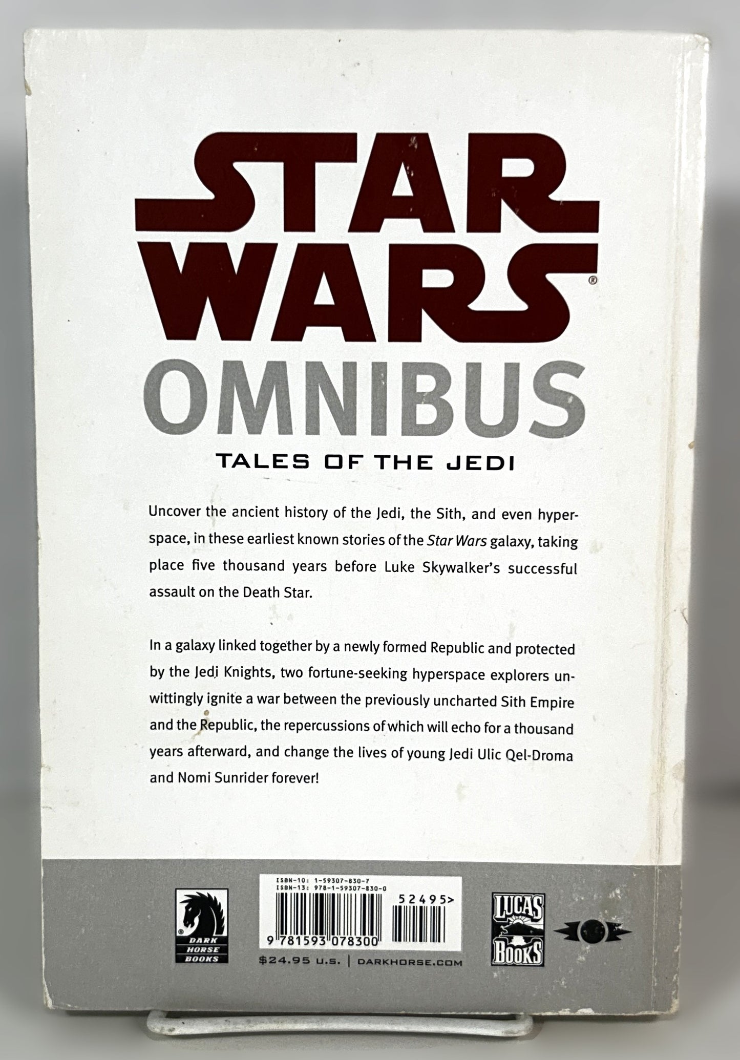 Star Wars Omnibus: Tales of the Jedi Vol. 1 2007