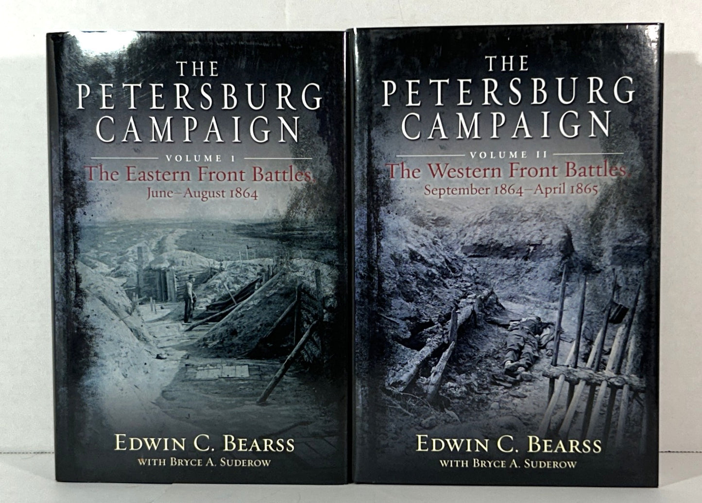Set of 2 Petersburg Campaign by Edwin C. Bearss 2014