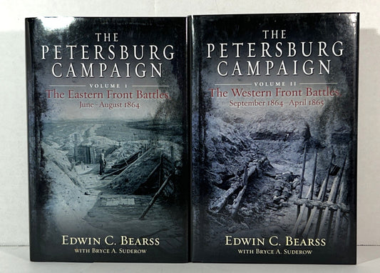 Set of 2 Petersburg Campaign by Edwin C. Bearss 2014