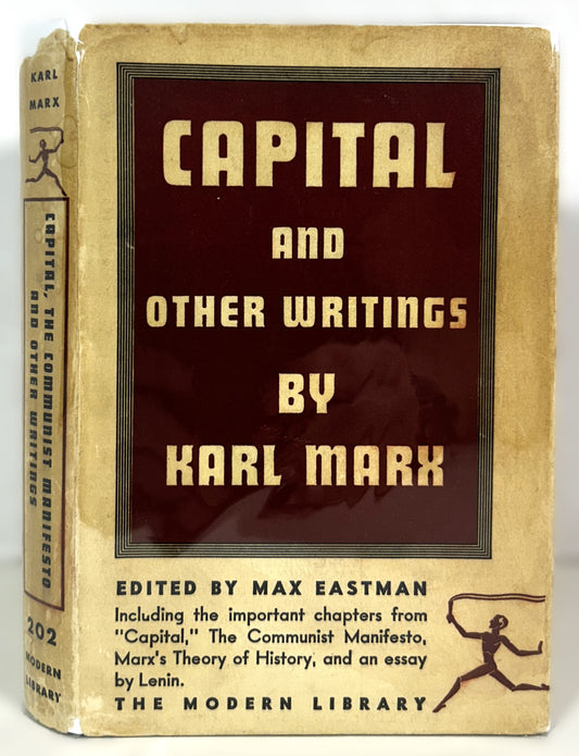 Modern Library: Capital and Other Writings by Karl Marx 1959