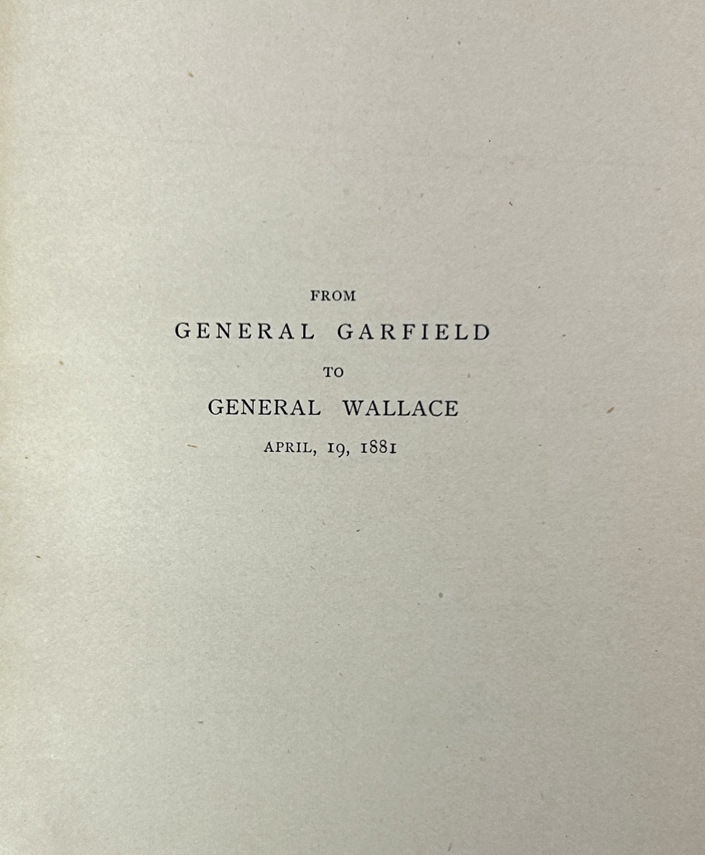 Ben-Hur Volume 1 by Lew Wallace 1892 Garfield Edition